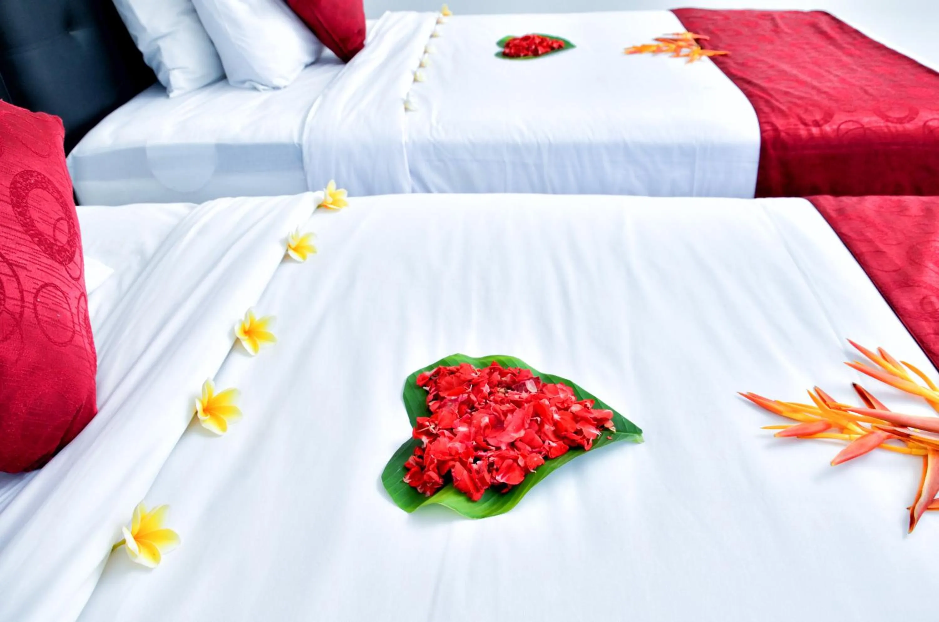 Bedroom, Bed in Palm Garden Bali