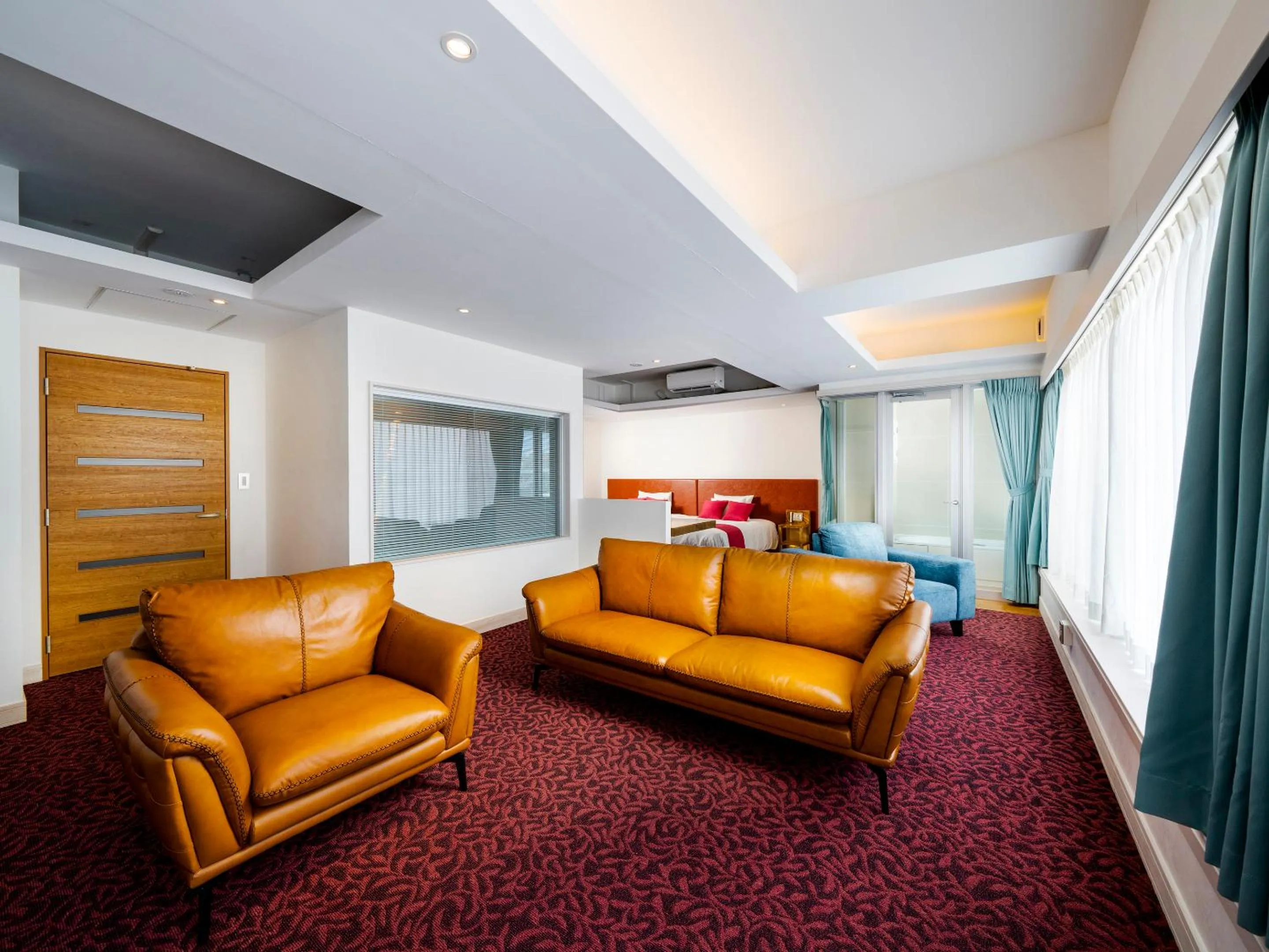 Photo of the whole room in Umi No Terrace Yomitan Toya