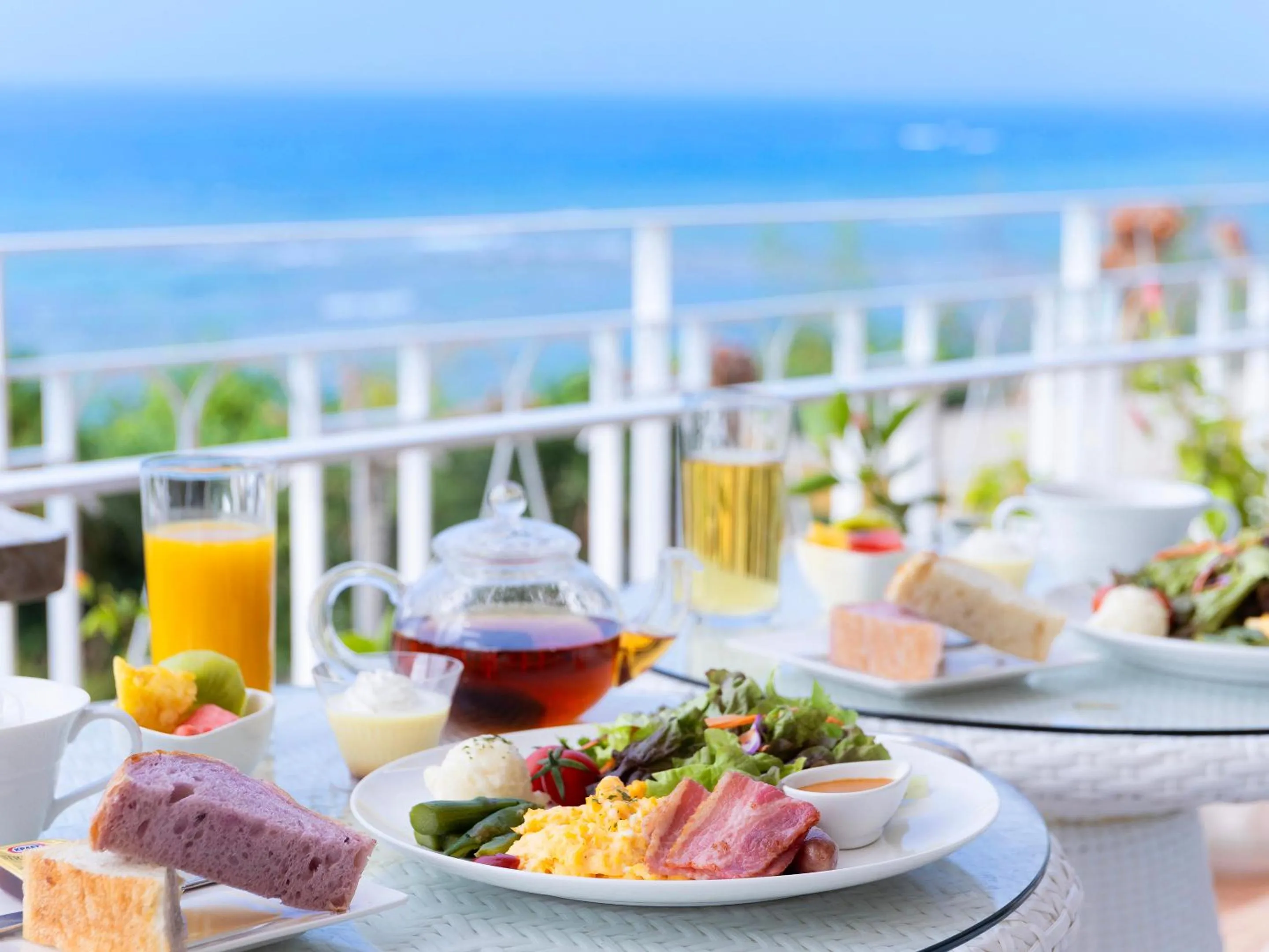 Sea view in Umi No Terrace Yomitan Toya