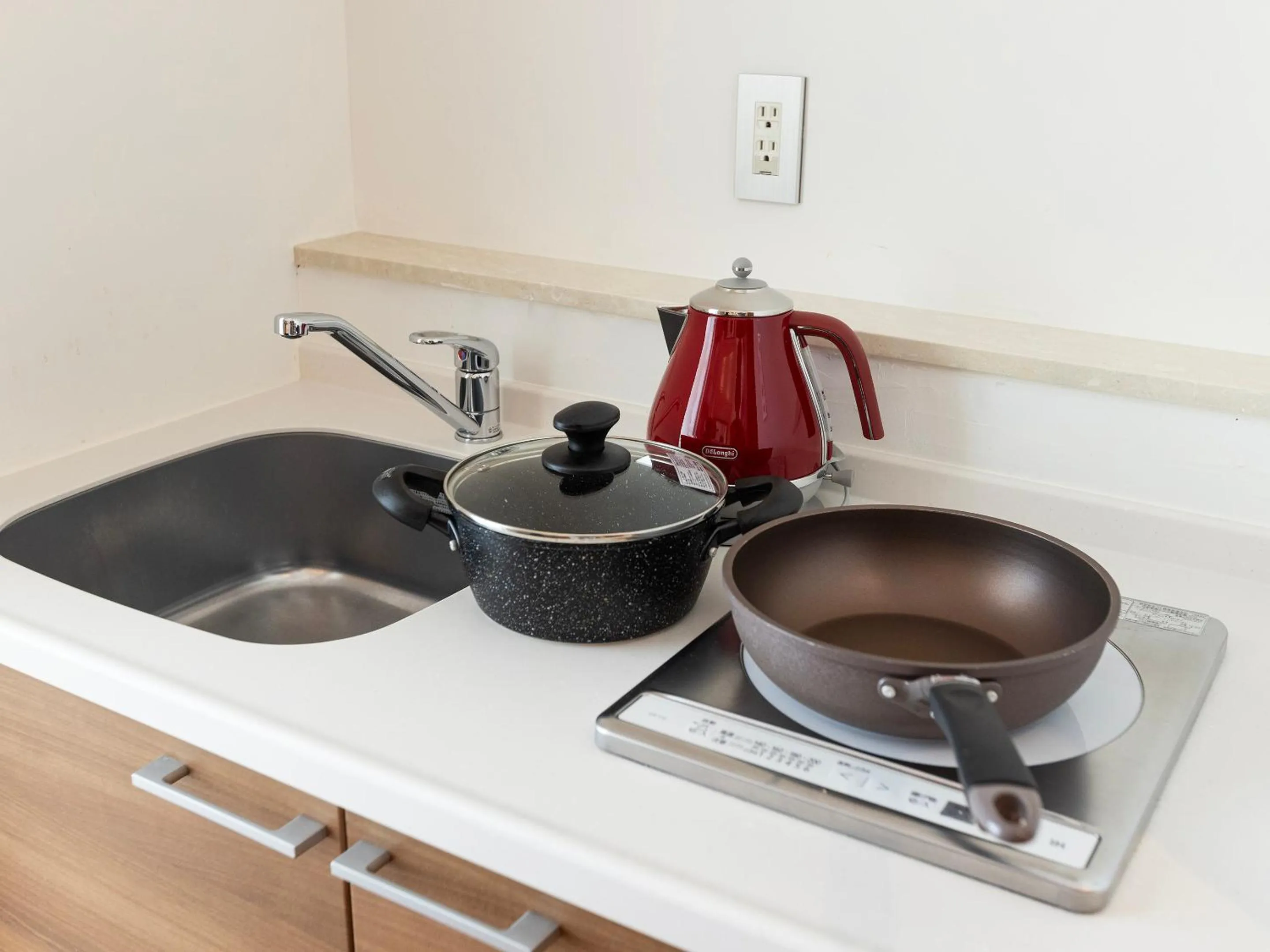 Kitchen or kitchenette in Umi No Terrace Yomitan Toya