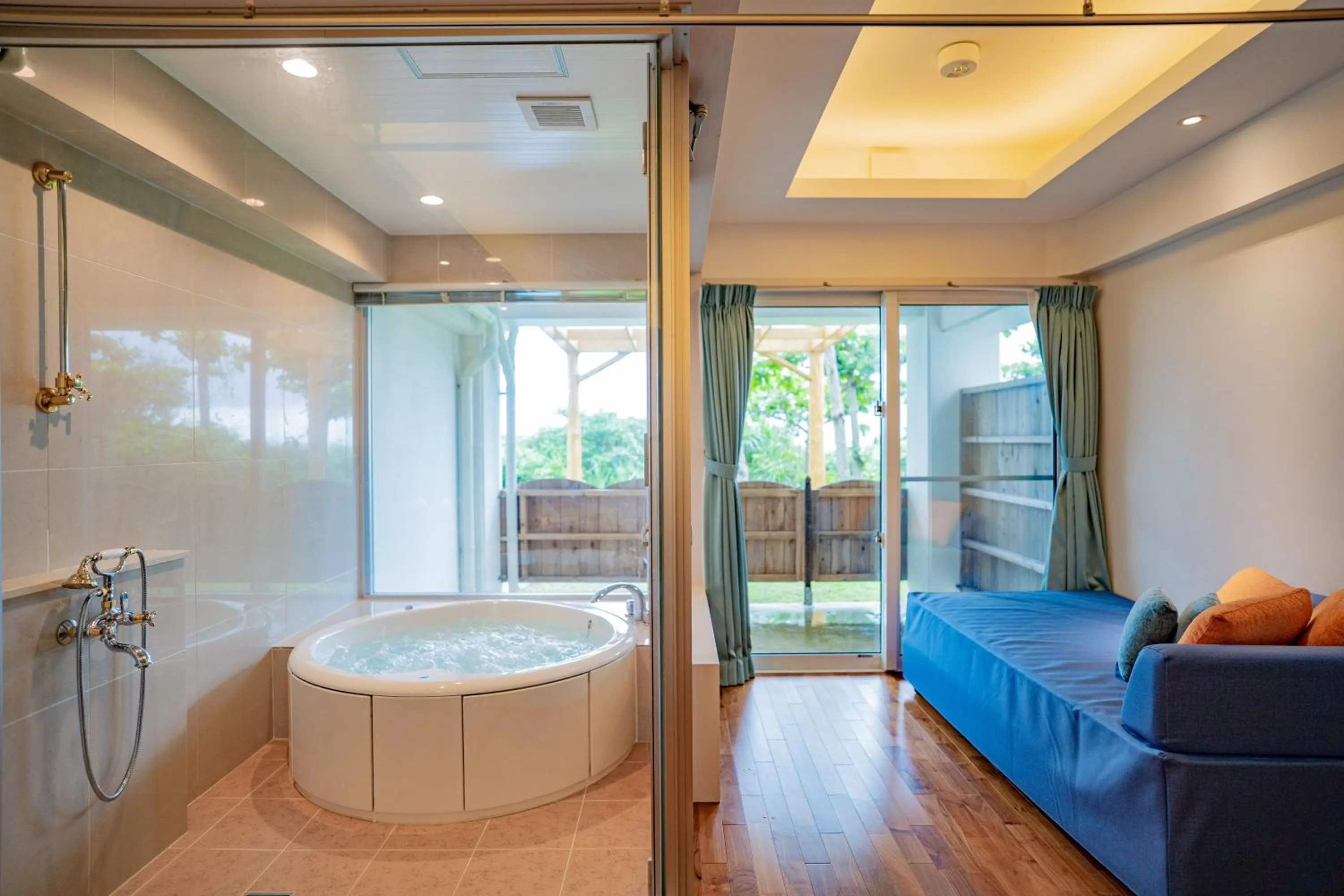 Bathroom in Umi No Terrace Yomitan Toya