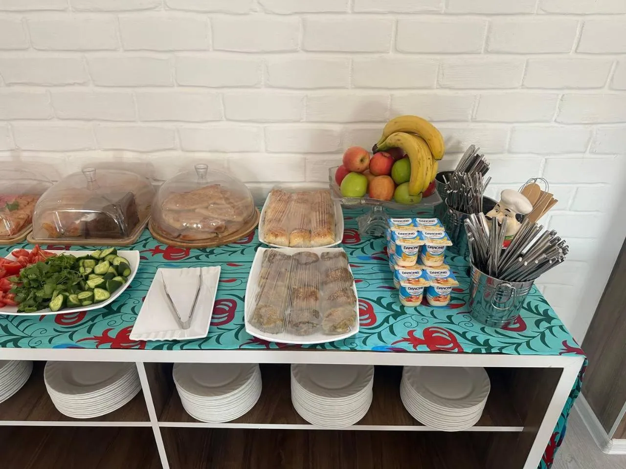 Buffet breakfast in Siab Boutique Hotel