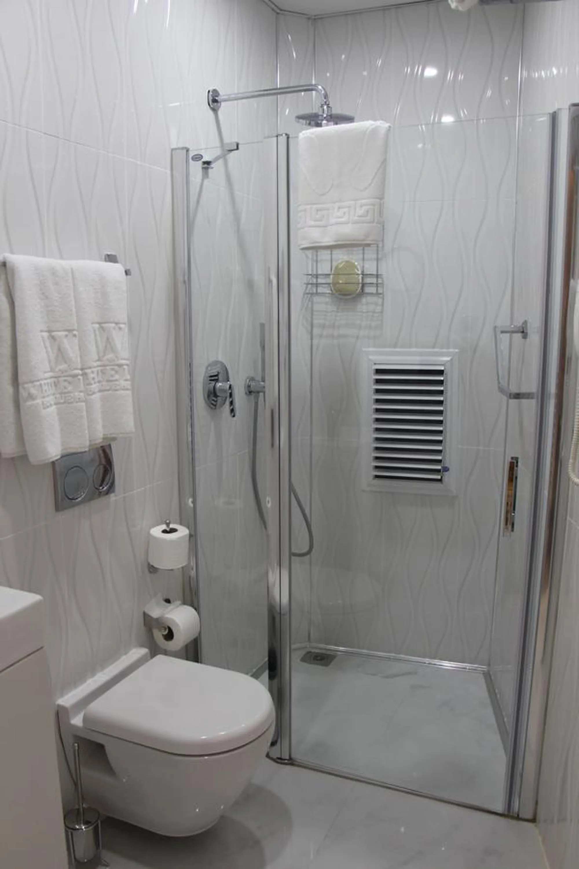 Decorative detail in White Line Boutique Hotel