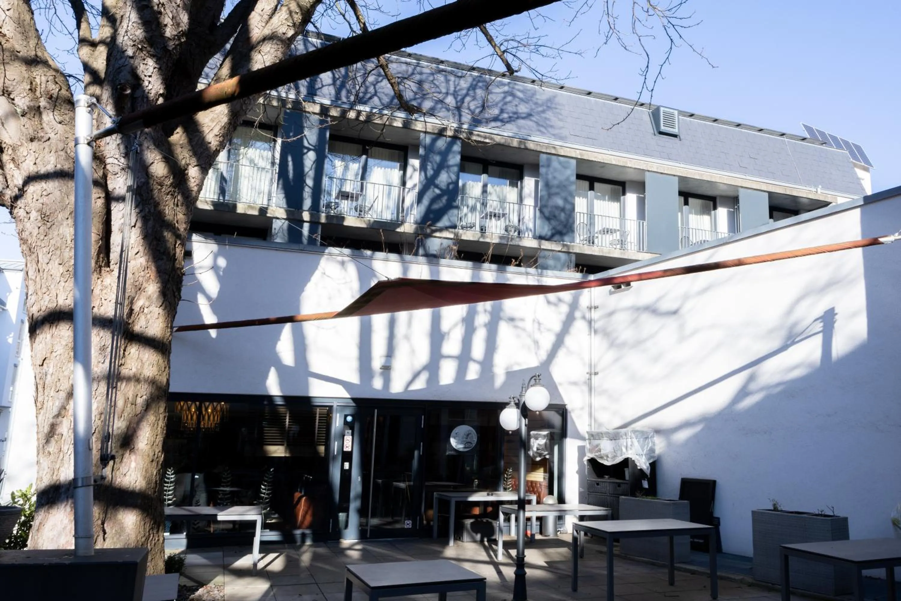 Property building in Digital Hotel Kronjuwel by BRIGHT Waldkirch - Self Check-in