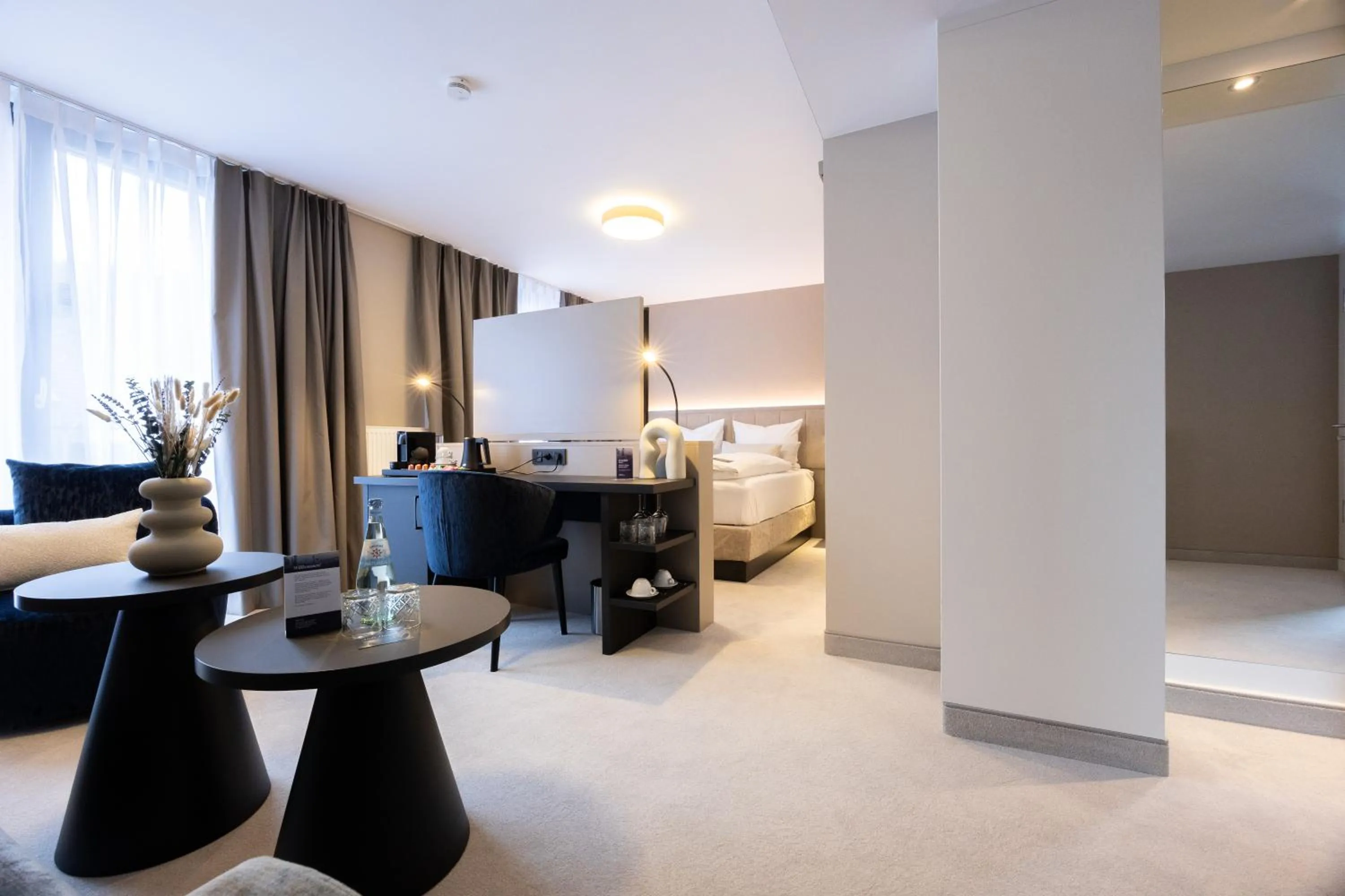 Bed in Digital Hotel Kronjuwel by BRIGHT Waldkirch - Self Check-in