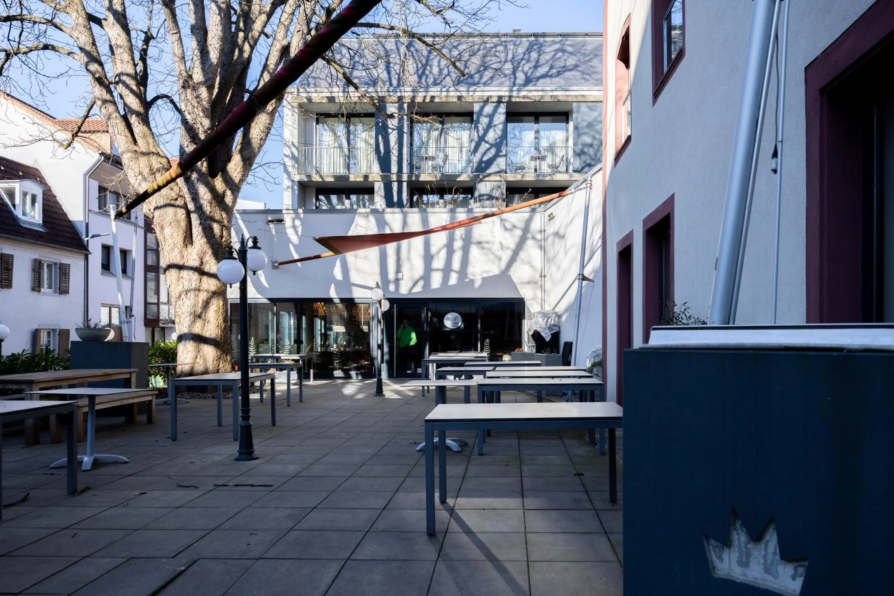 Property building in Digital Hotel Kronjuwel by BRIGHT Waldkirch - Self Check-in