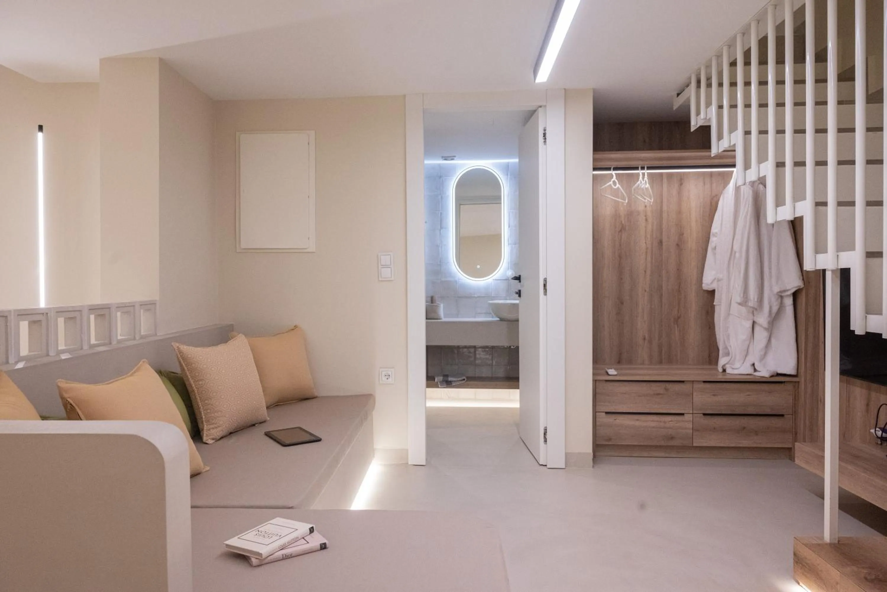 Bed in Anny's Residences & Suites