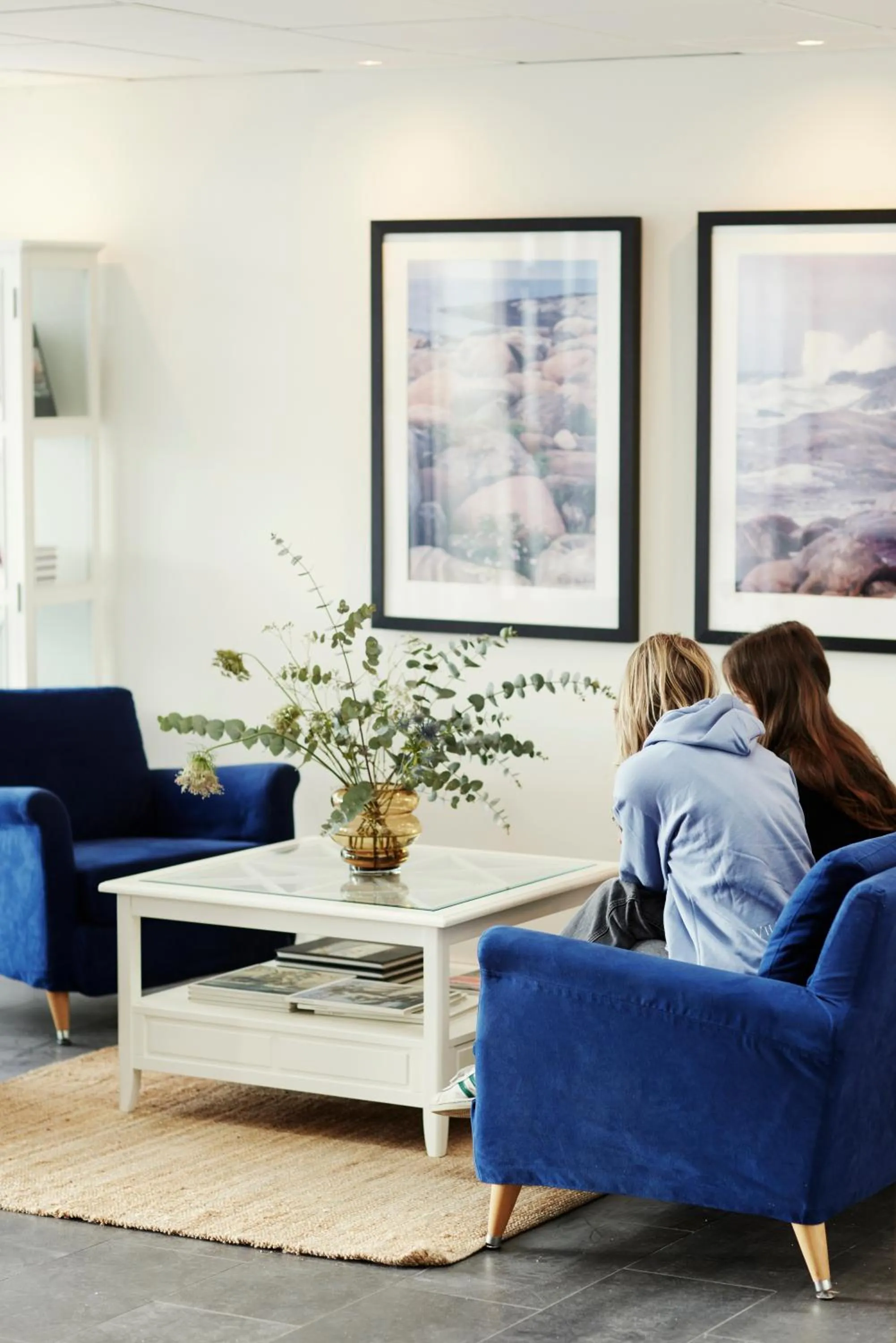 Seating area in Villa Marstrand
