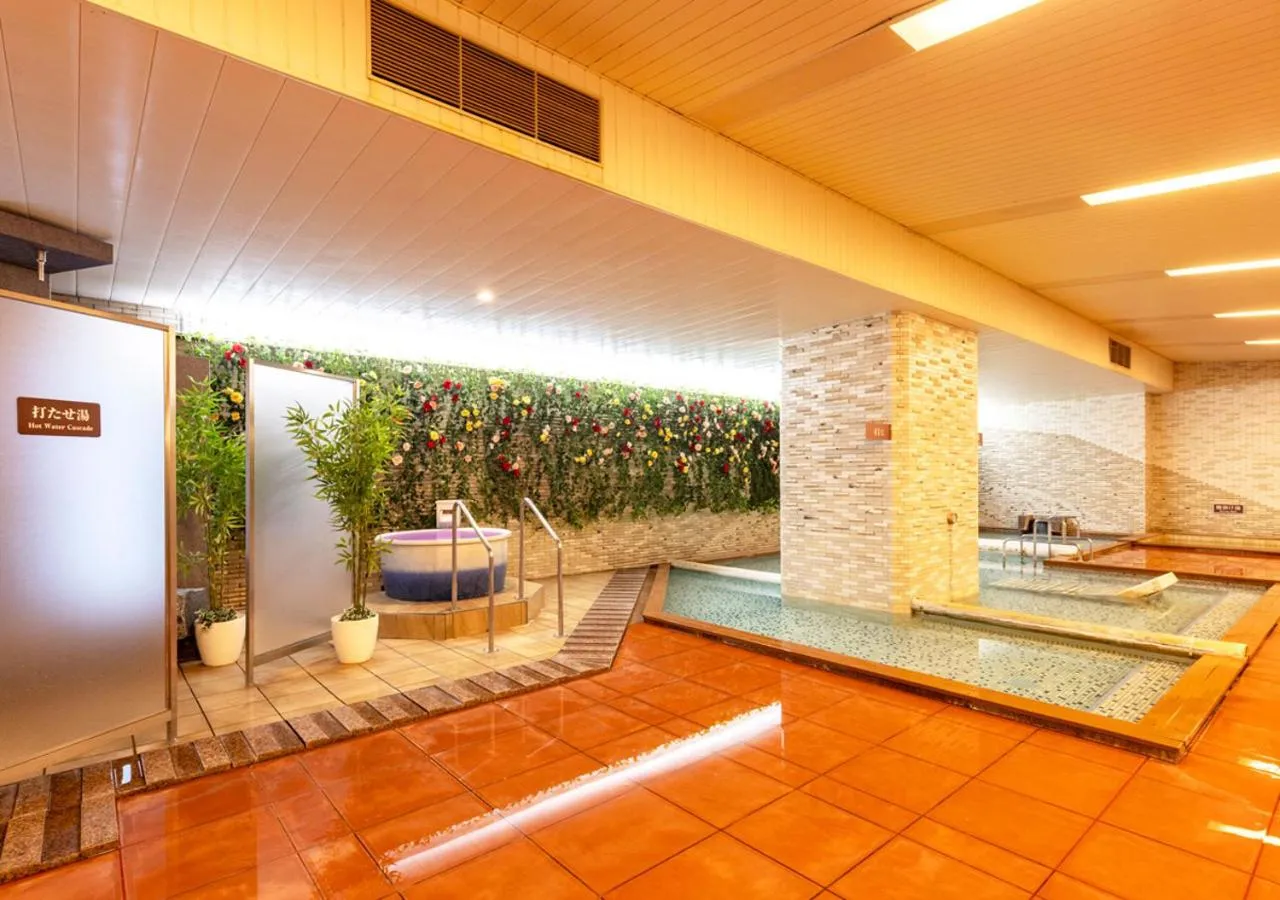 Hot Spring Bath in Hotel Senshukaku