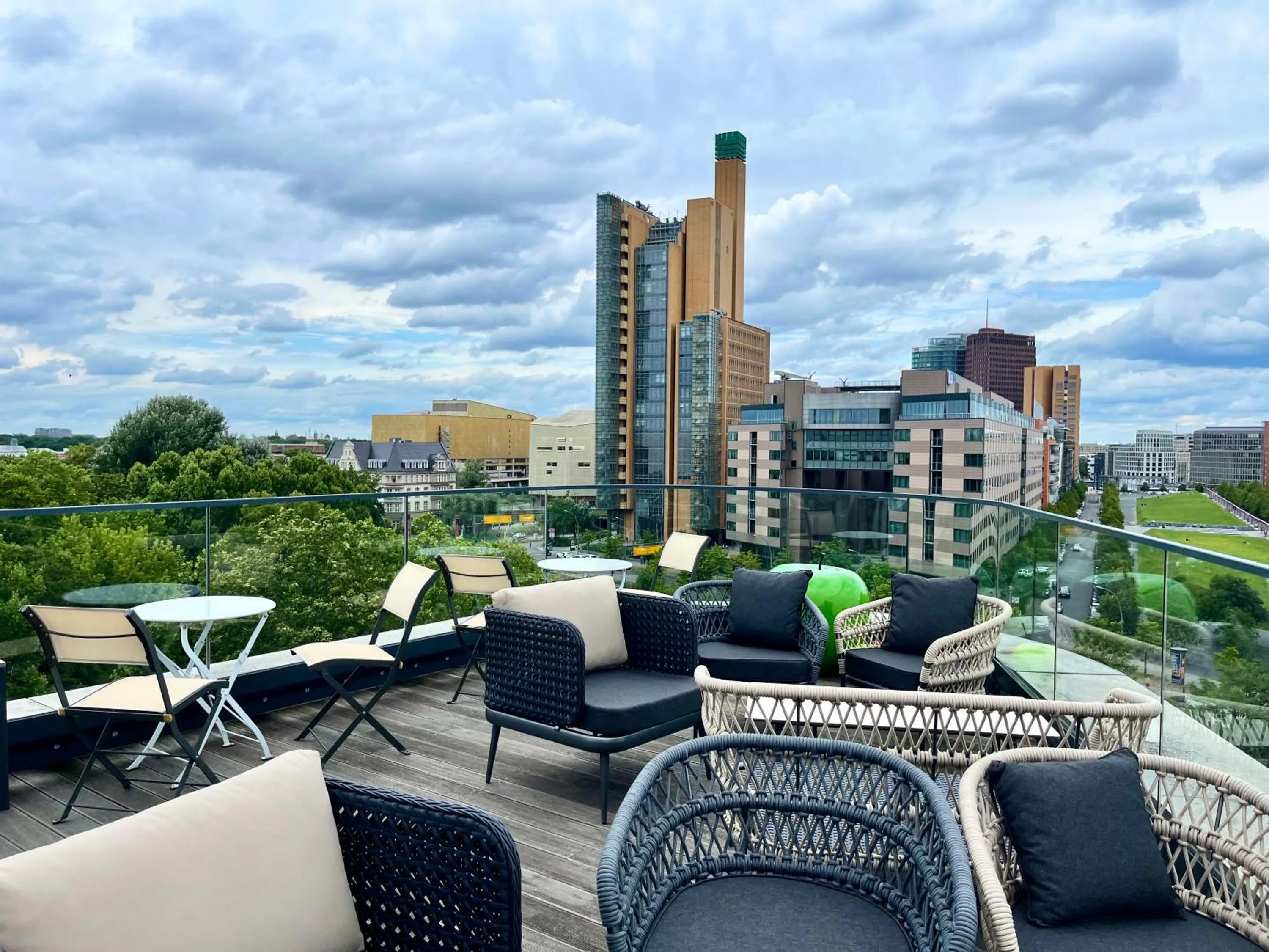 Balcony/Terrace in Grimm's Potsdamer Platz