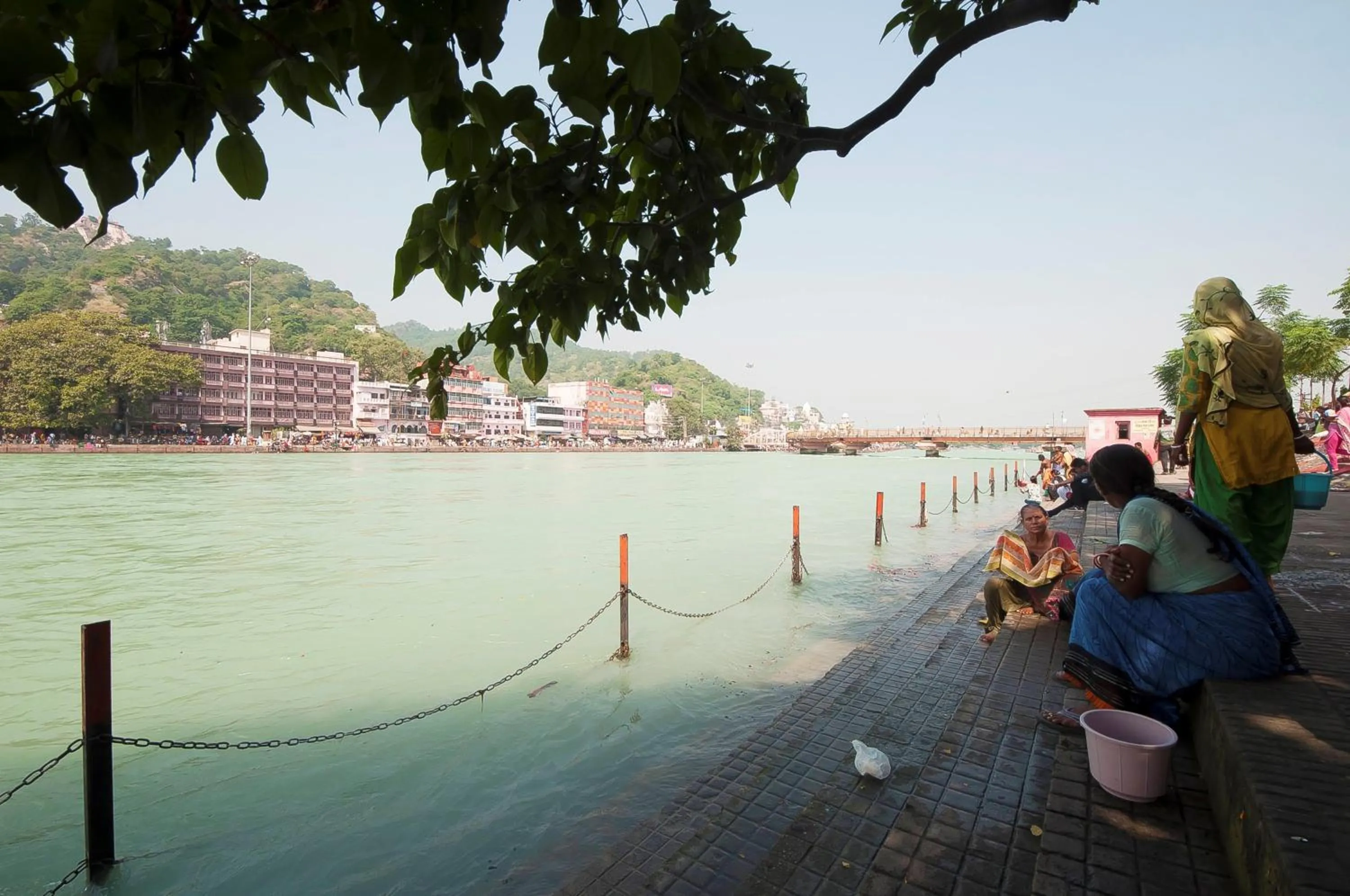 Lake view in Hotel Le Roi,Haridwar@Har Ki Pauri