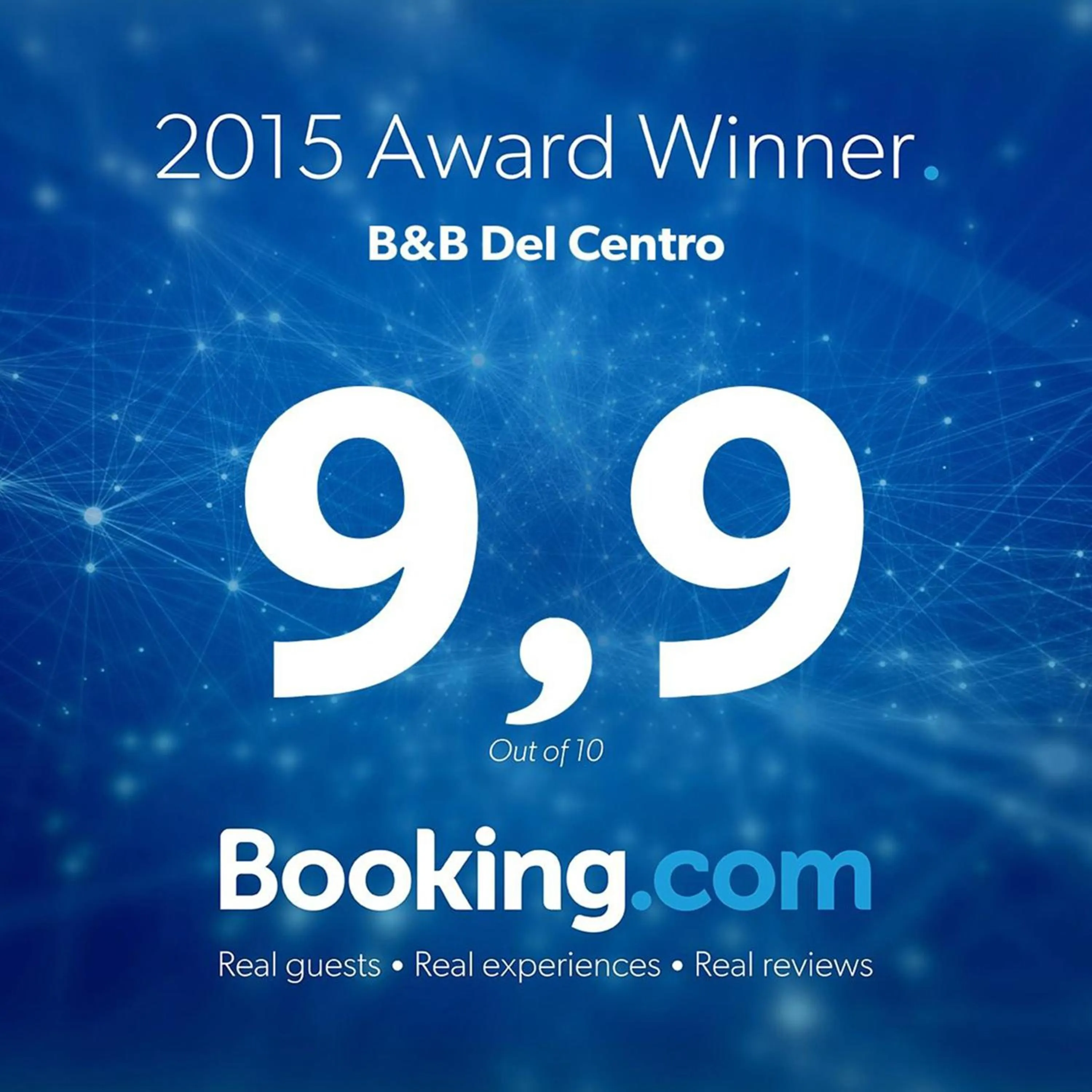Certificate/Award in B&B Del Centro e SPA