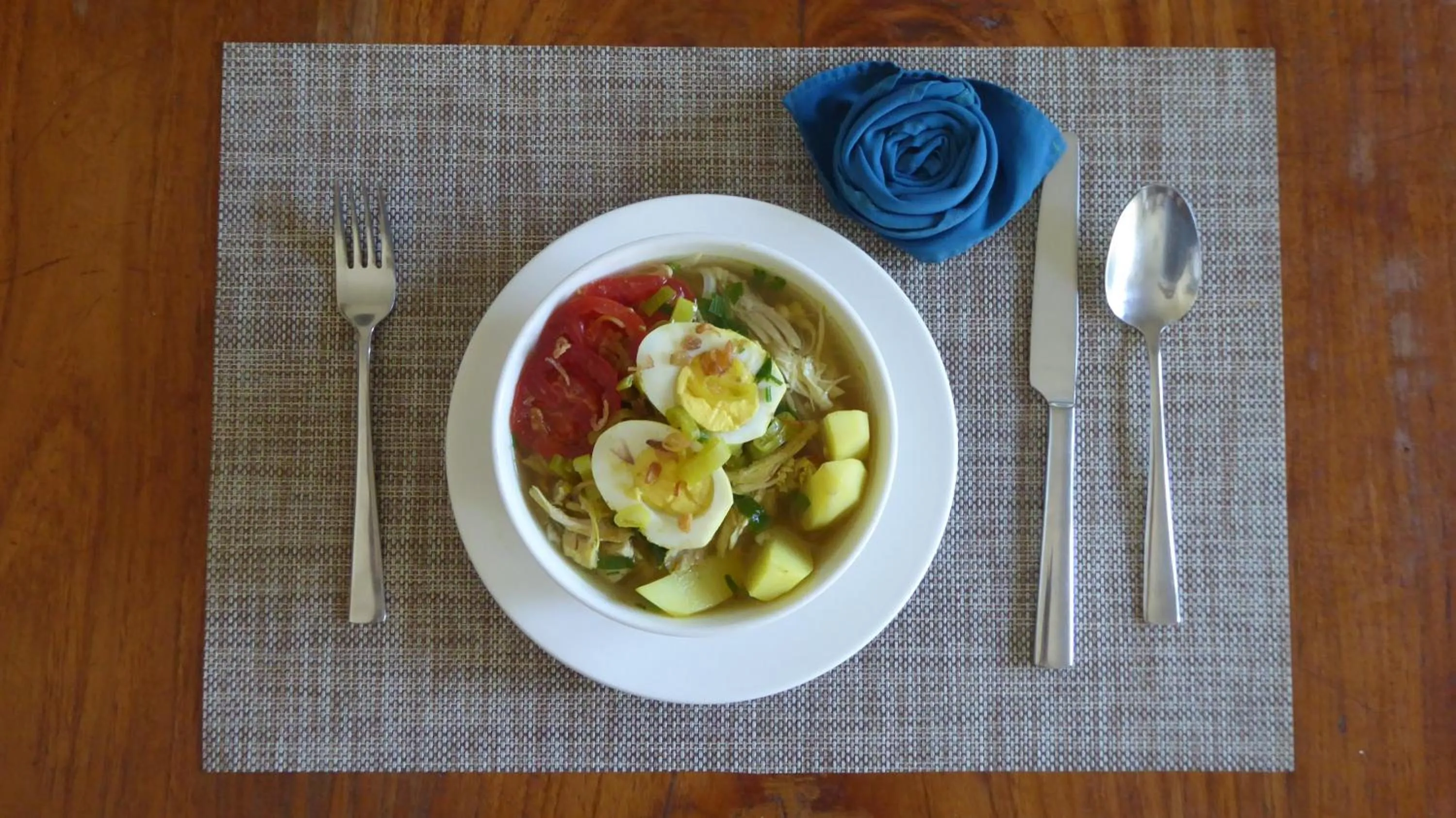 Lunch in Rumah Kita Villa/hotel