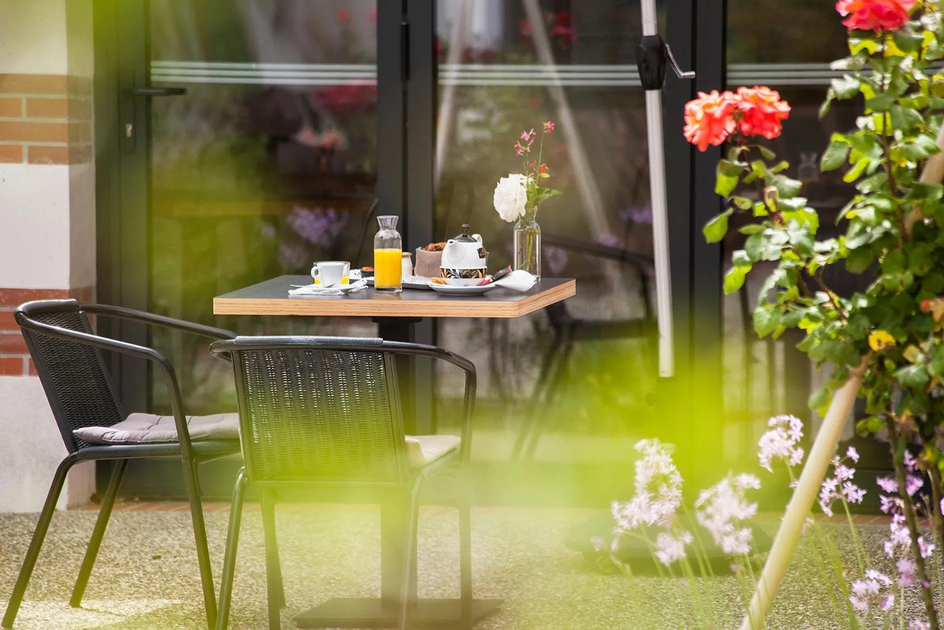 Patio in Hotel Balea