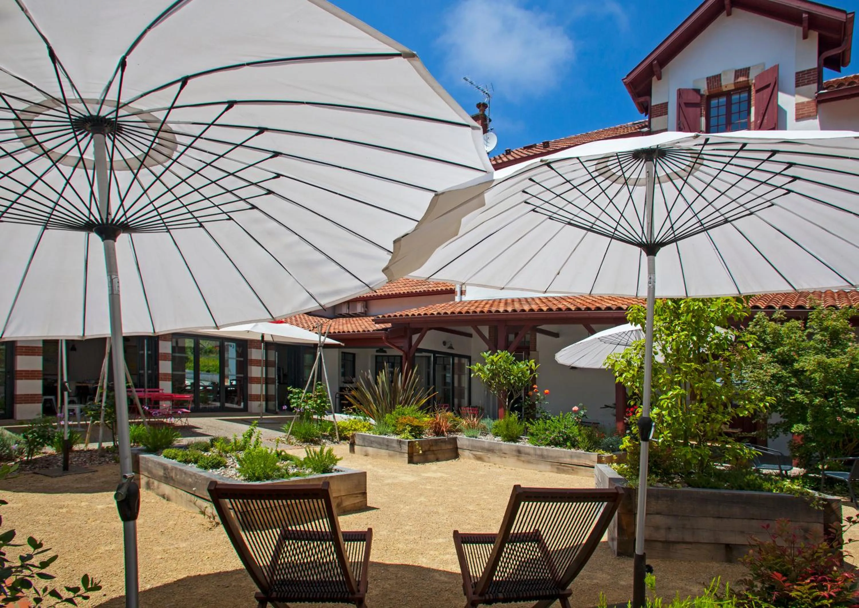 Patio in Hotel Balea