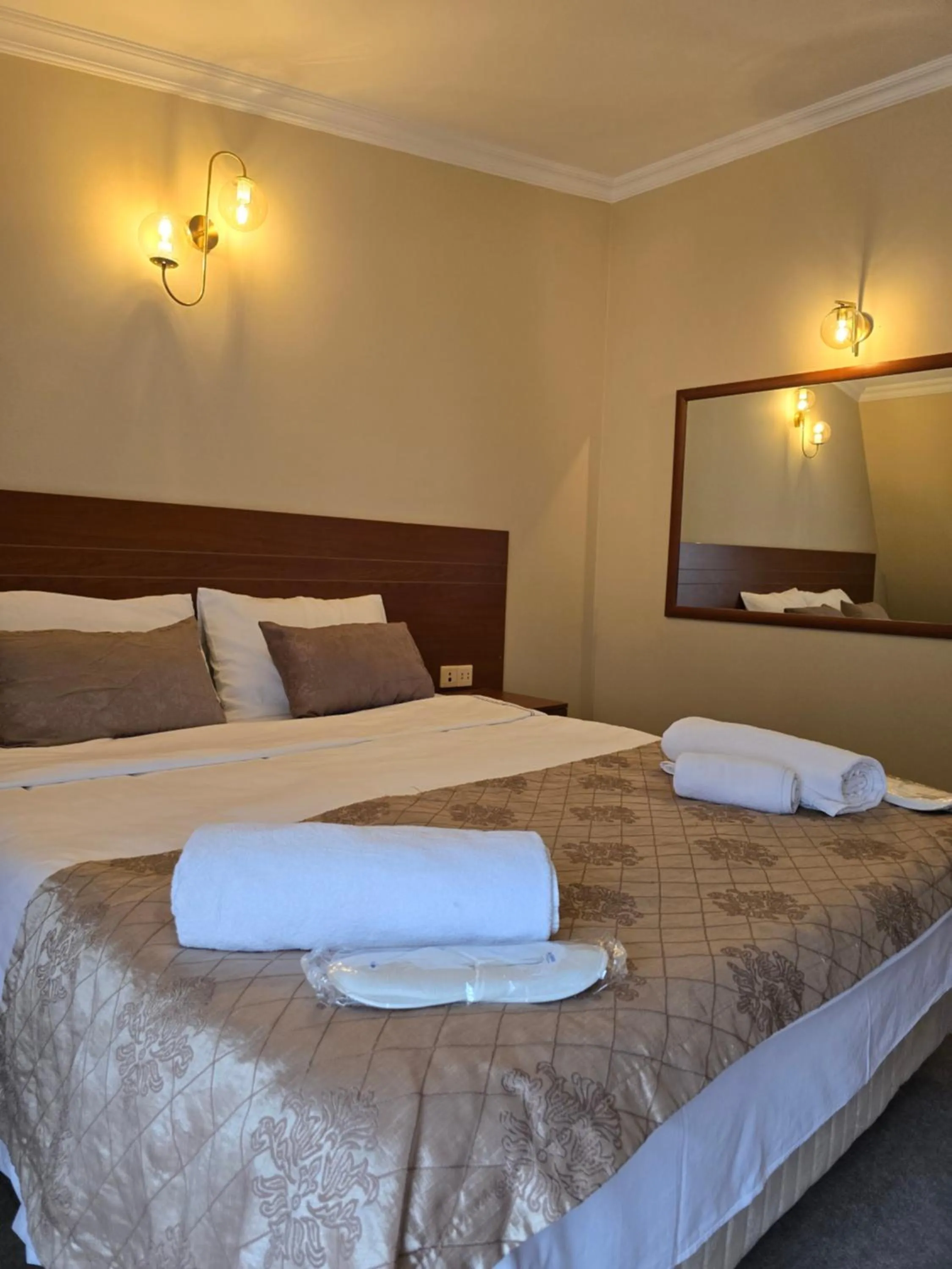 Bed in Ritsa Boutique Hotel