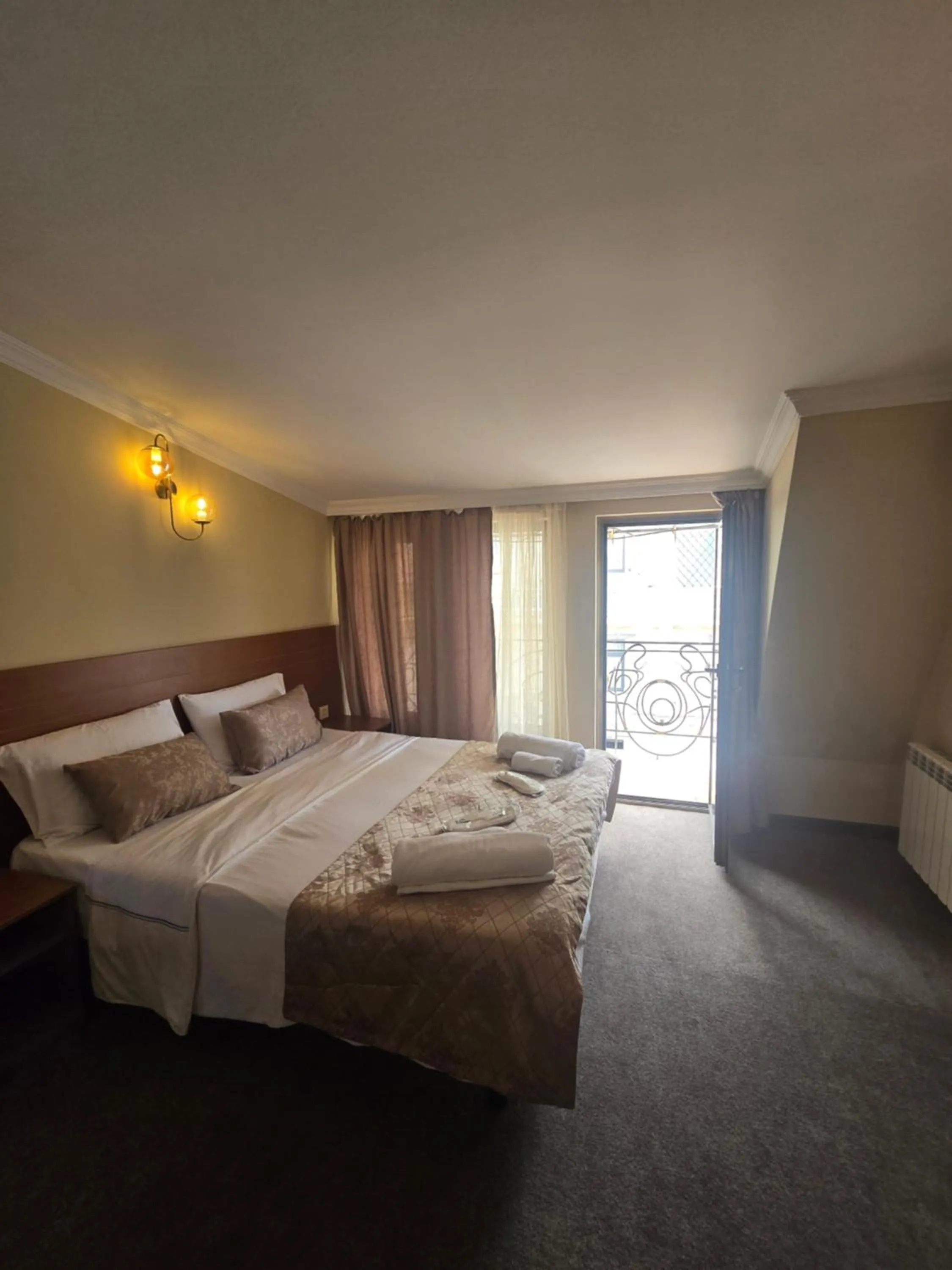 Bed in Ritsa Boutique Hotel