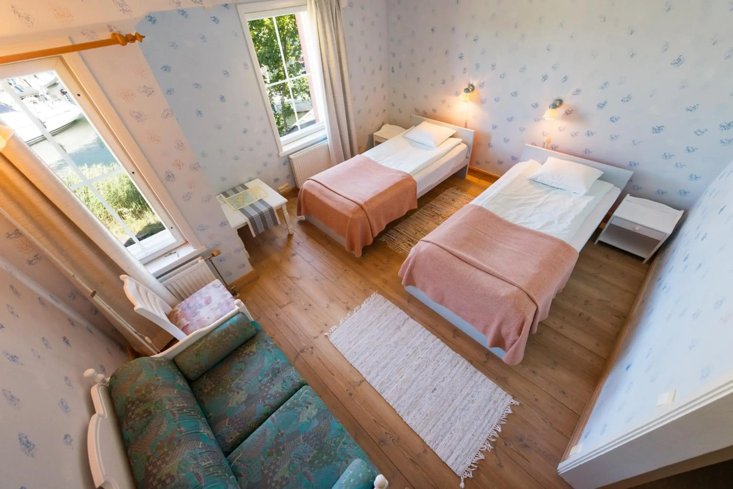 Standard Twin Room with Sea View in Brudhäll Hotel & Restaurant Standard Twin Room with Sea View in Brudhäll Hotel & Restaurant