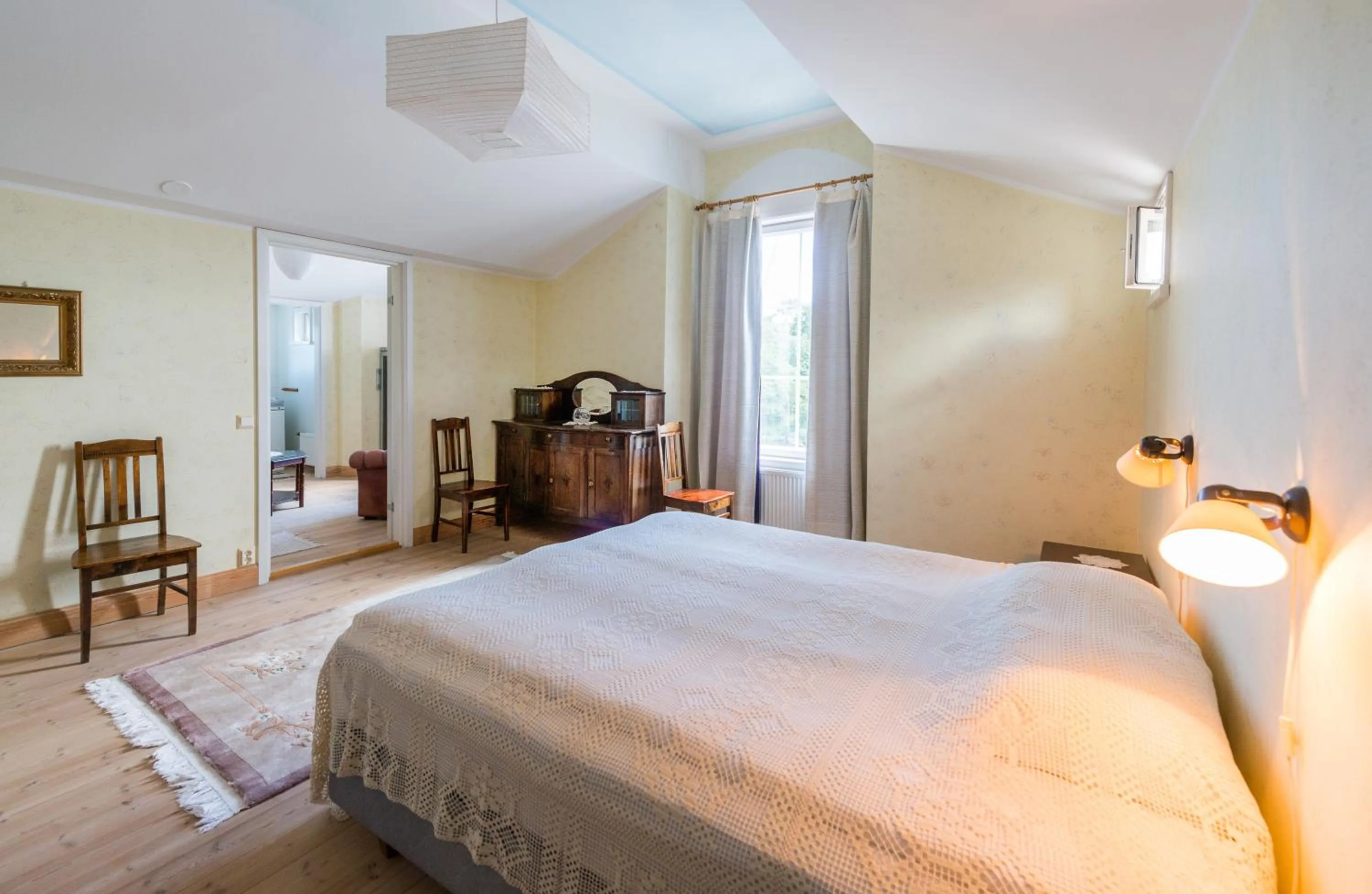 Bedroom, Bed in Brudhäll Hotel & Restaurant