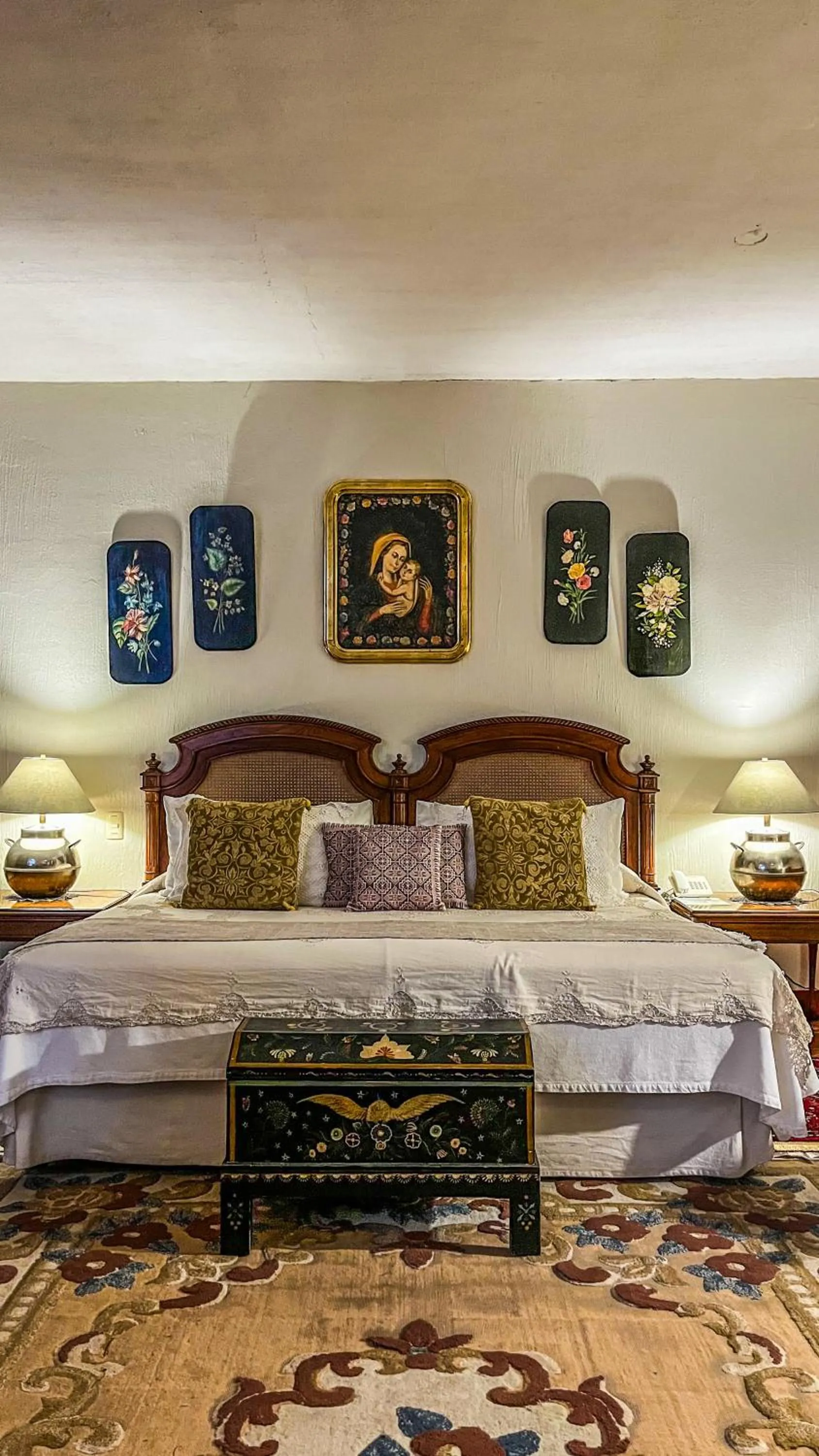 Bed in Hacienda El Carmen Hotel & Spa