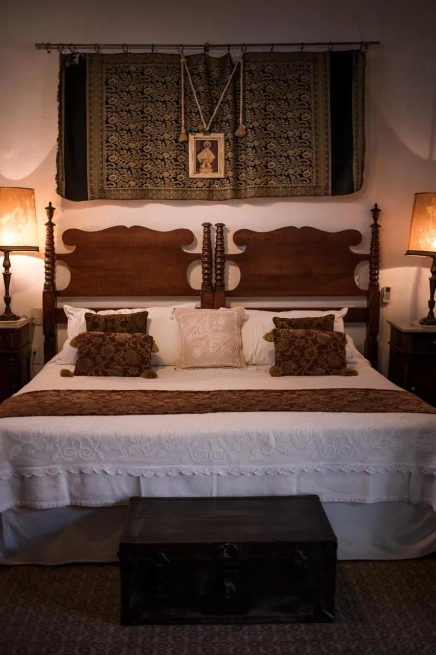 Bed in Hacienda El Carmen Hotel & Spa