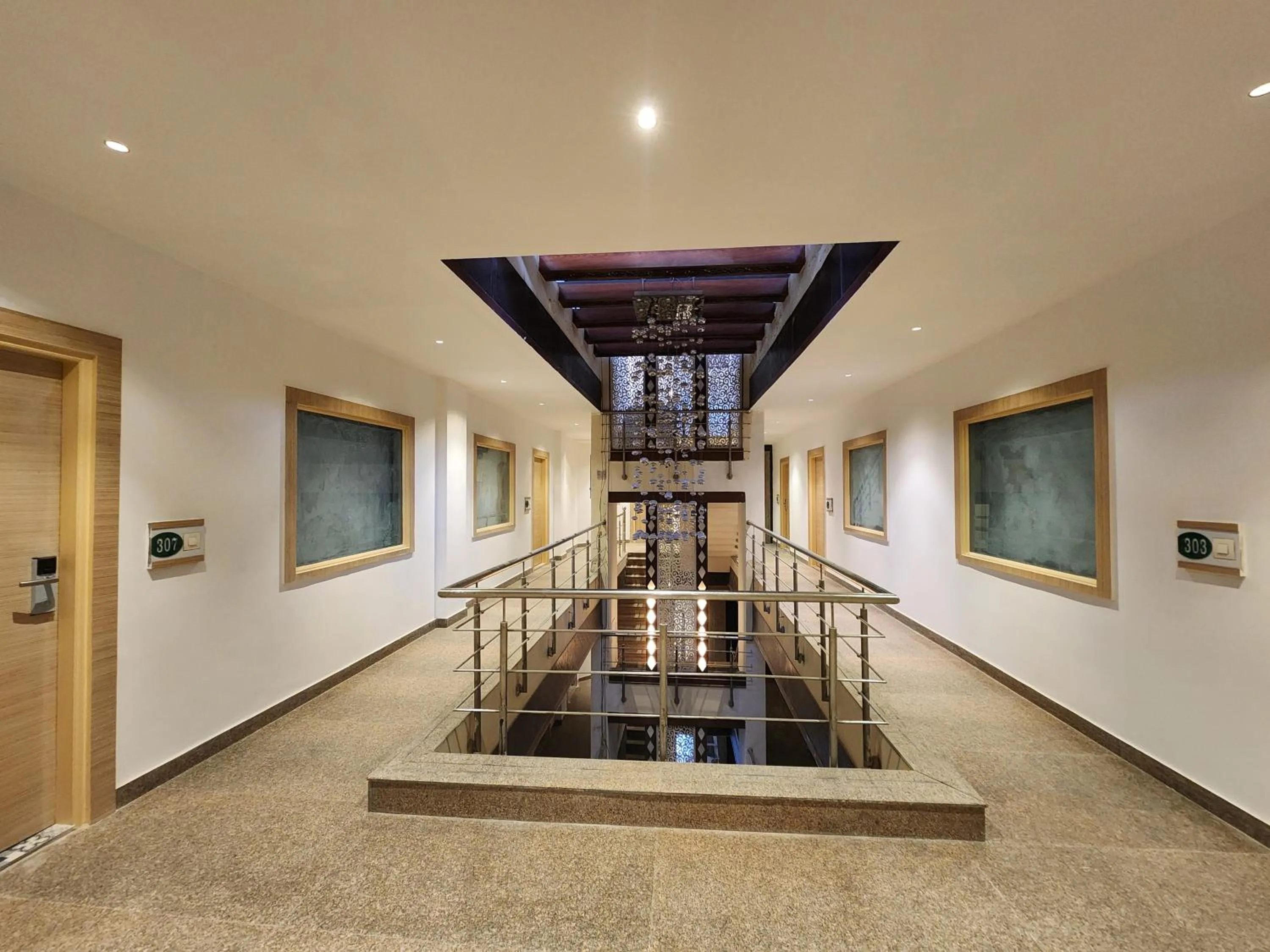 elevator in Square 9 Inn - A Boutique Hotel