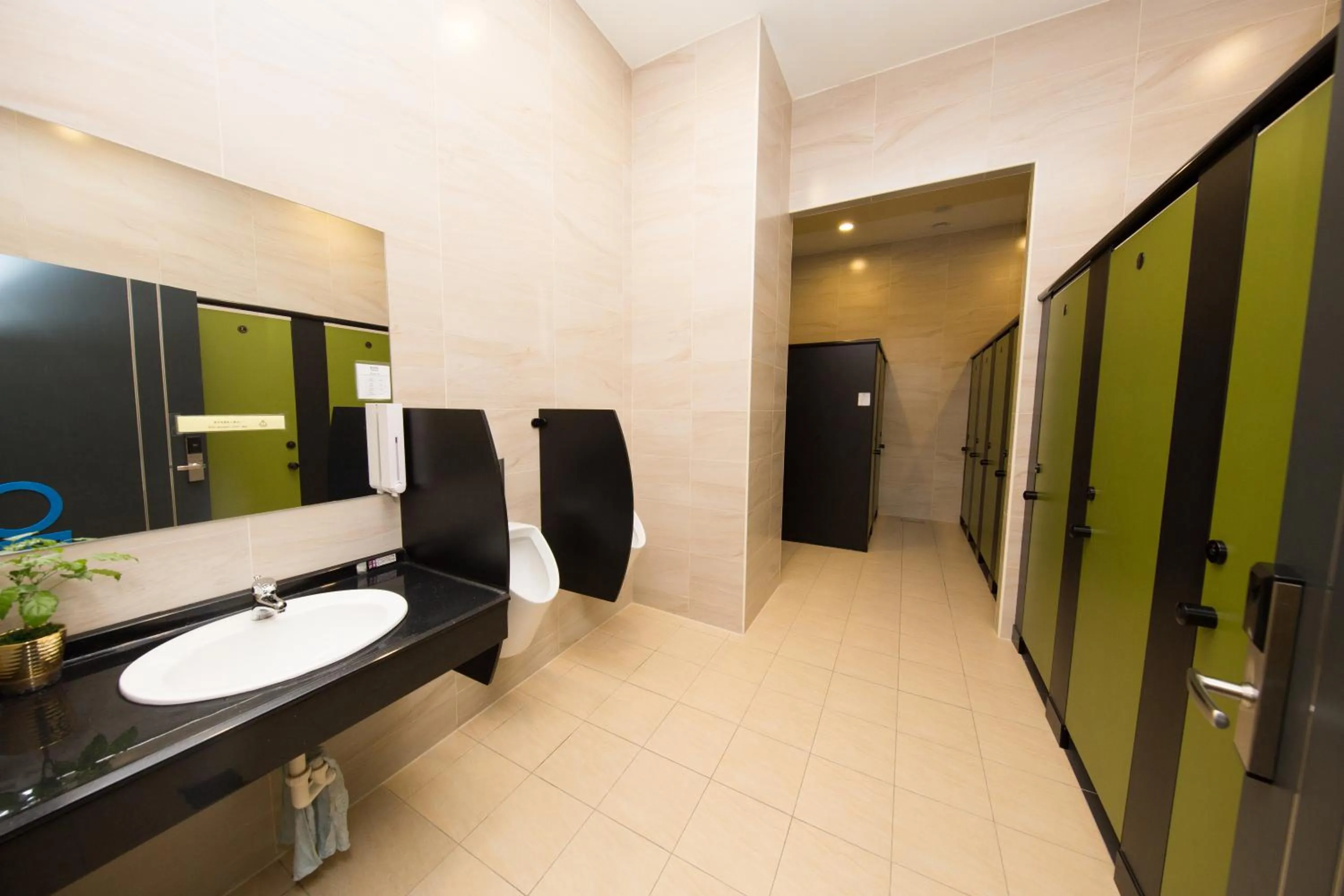 Toilet in SleepBox Hostel