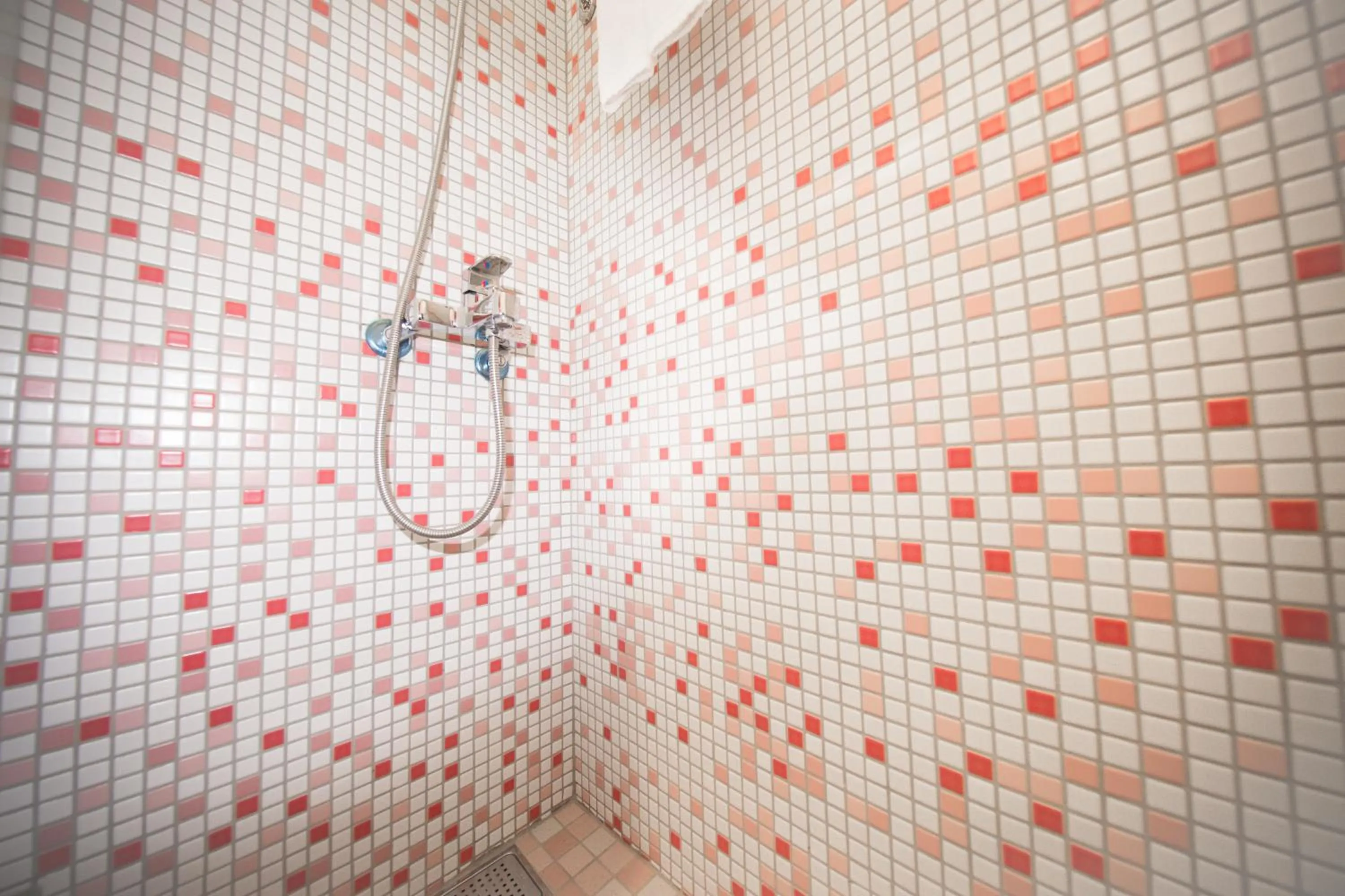 Shower in SleepBox Hostel