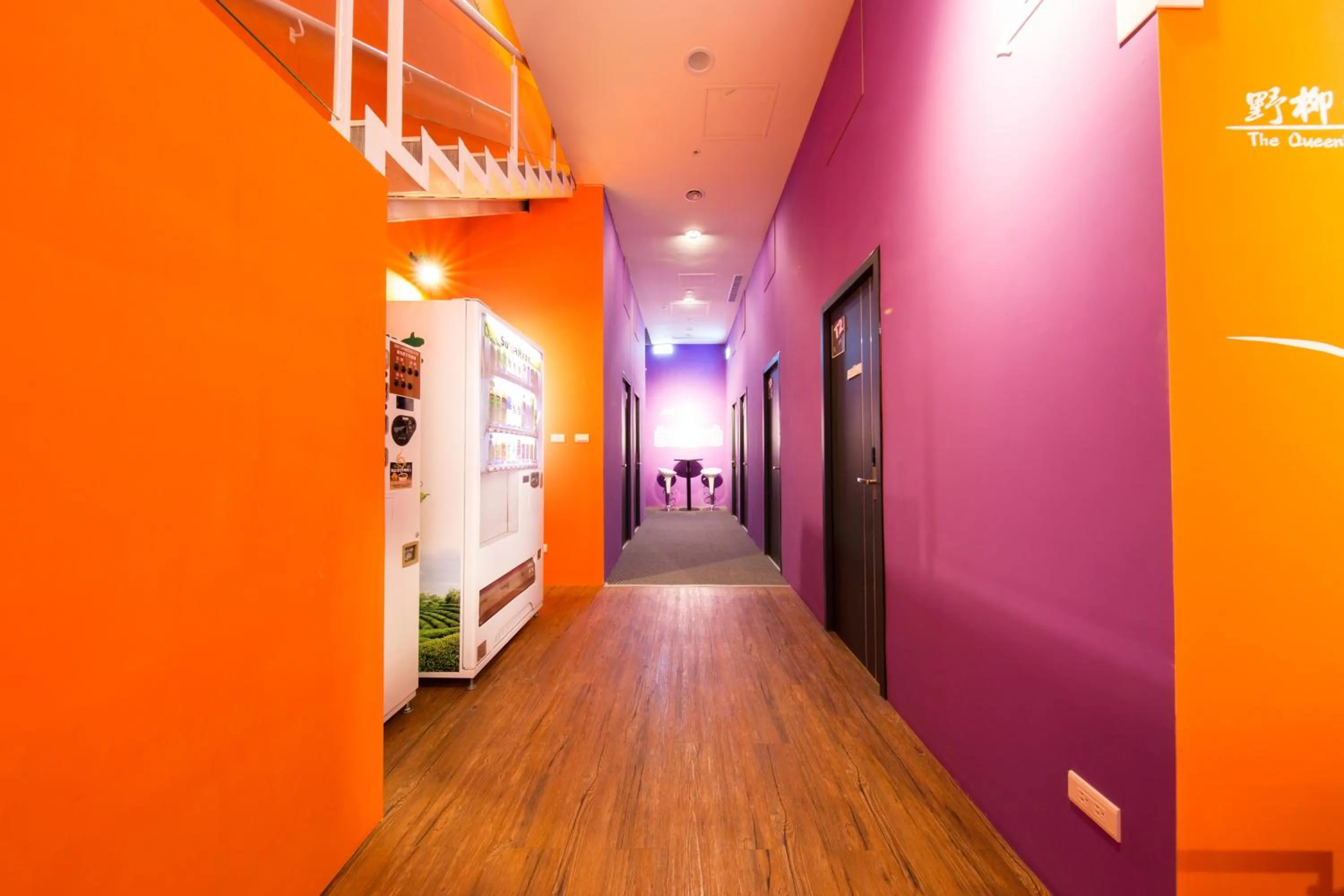 Non alcoholic drinks in SleepBox Hostel