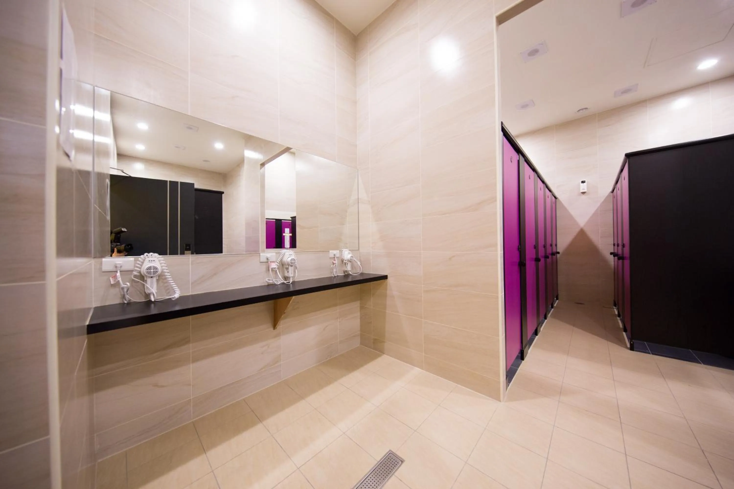 Toilet in SleepBox Hostel