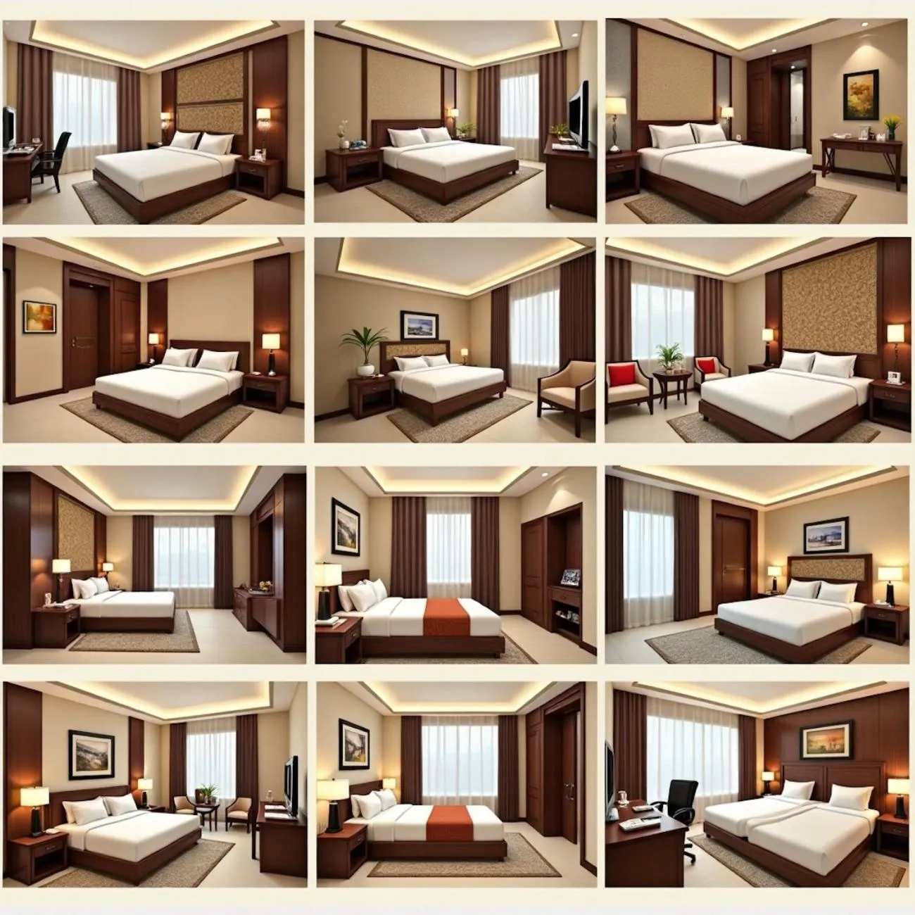 Bedroom, Bed in Hotel Urban Royale - IGI Airport Delhi
