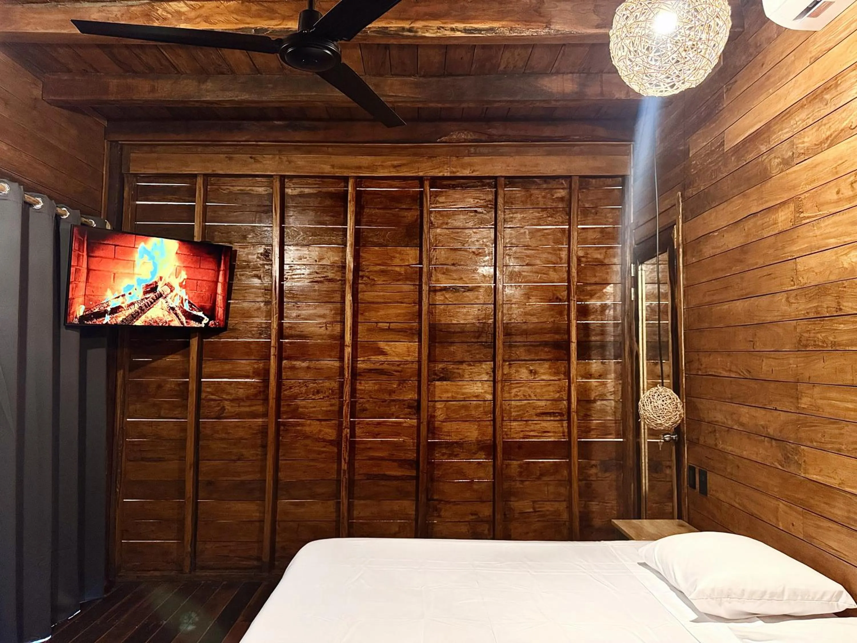 Bed in Hotel Solana Bacalar Lakefront