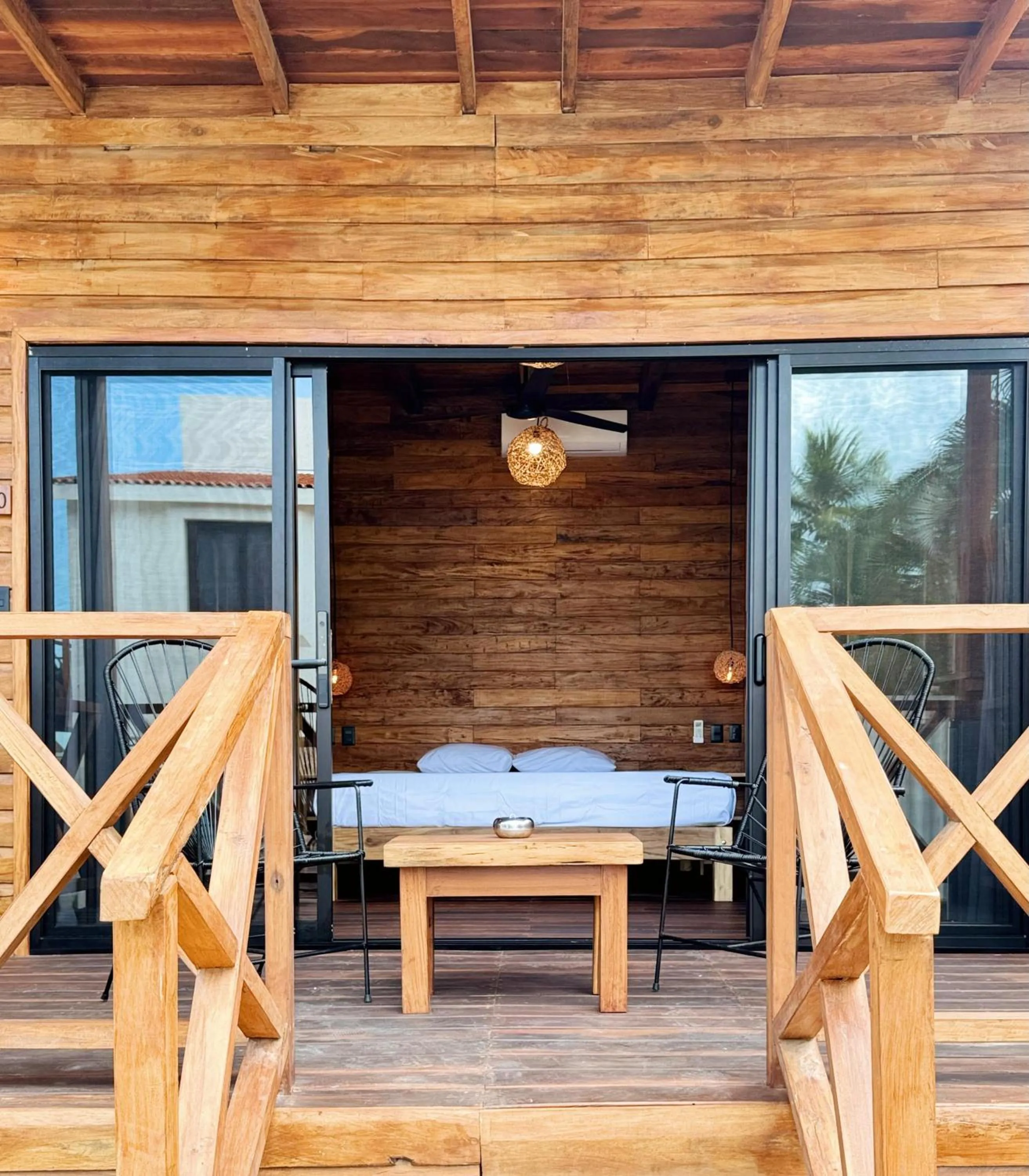 Balcony/Terrace in Hotel Solana Bacalar Lakefront