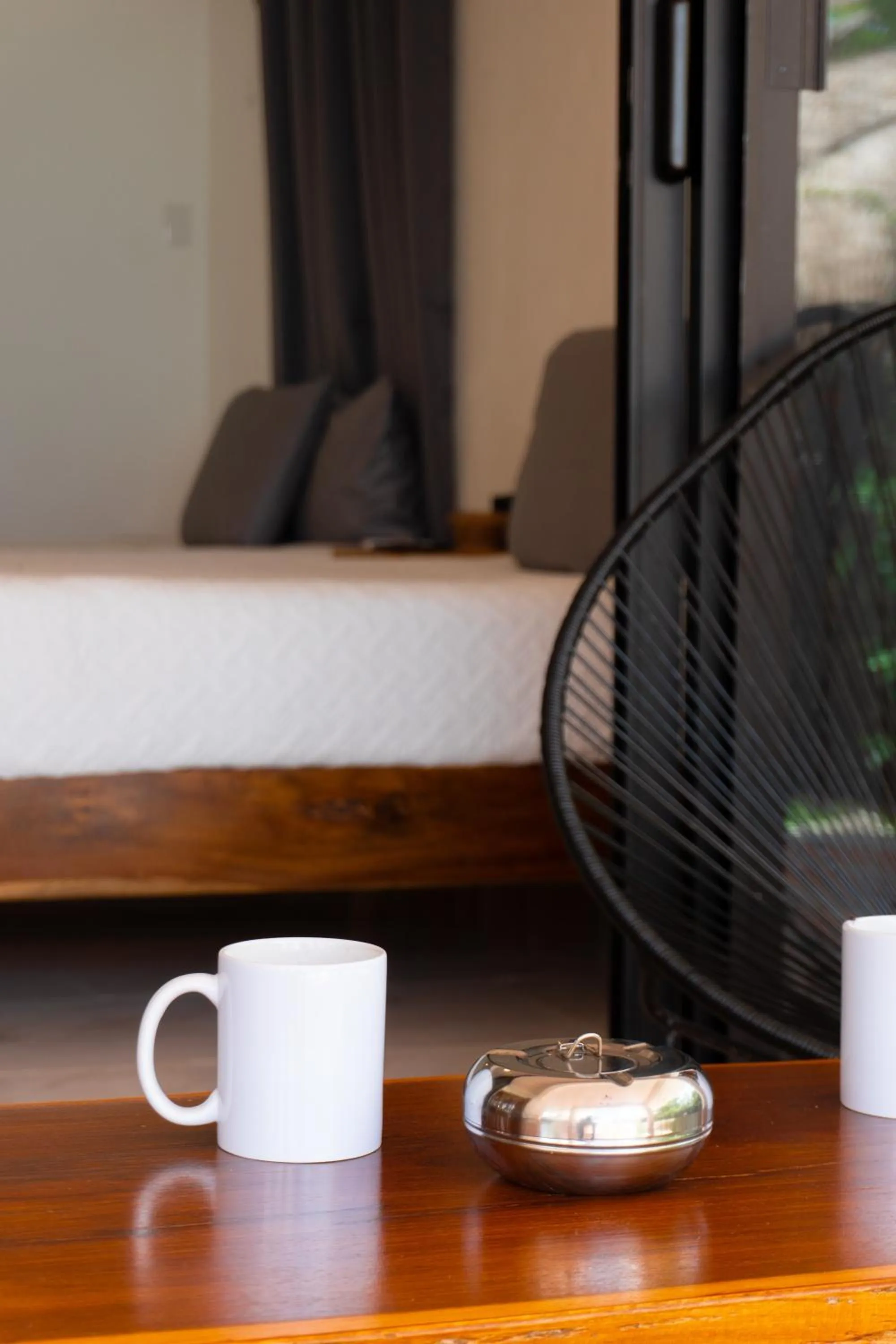 Bed in Hotel Solana Bacalar Lakefront