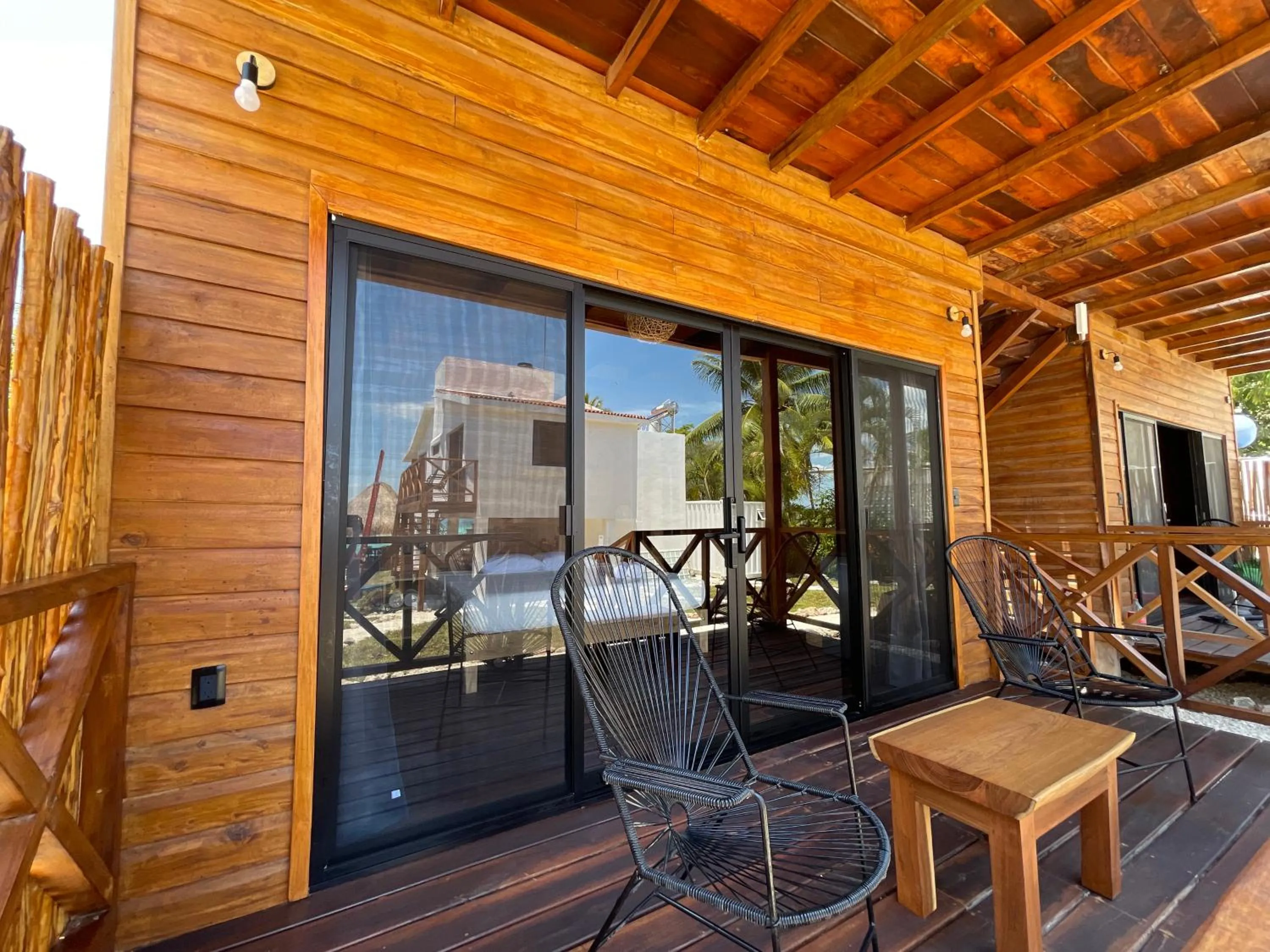 Balcony/Terrace in Hotel Solana Bacalar Lakefront