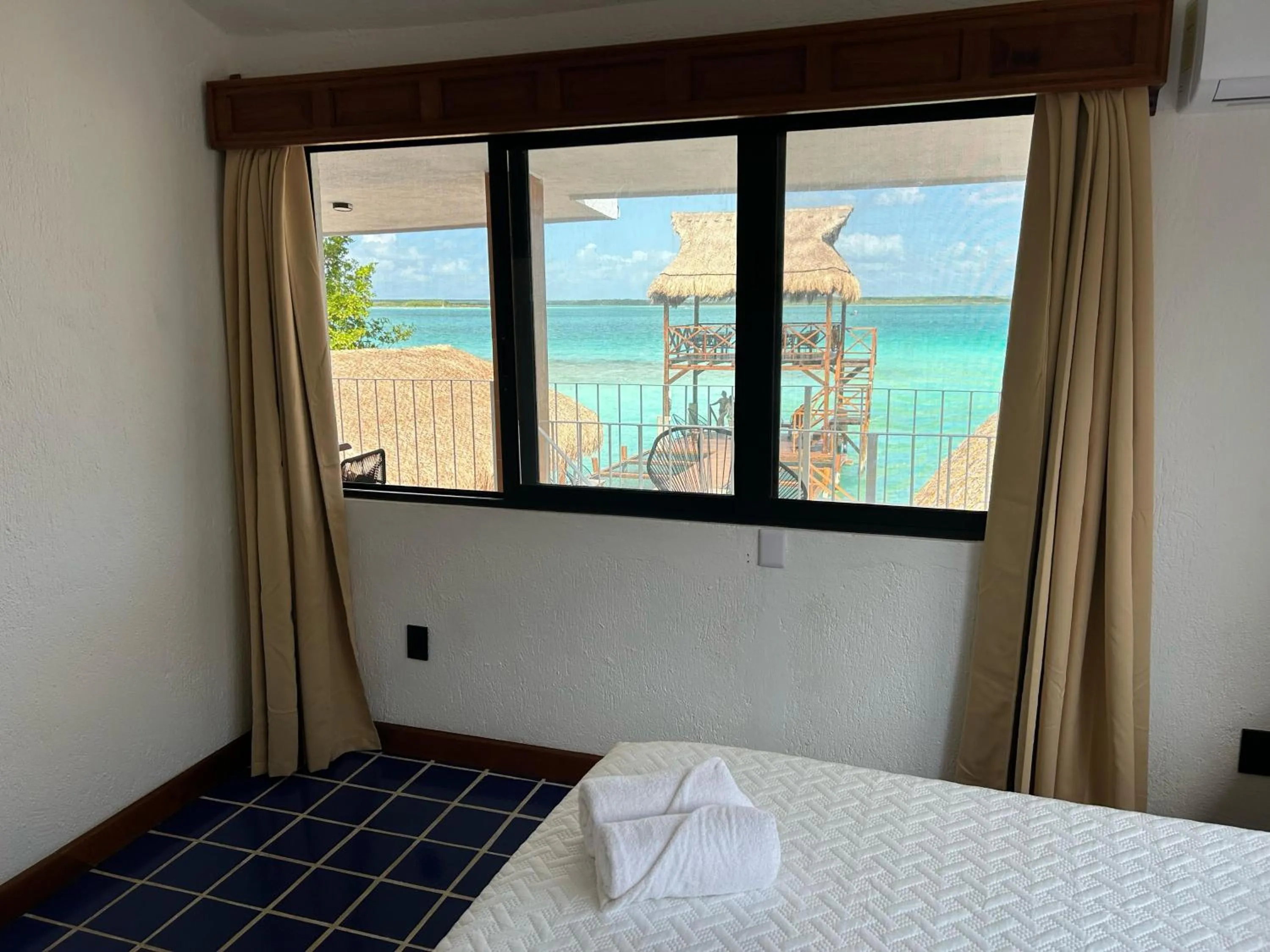 Bedroom, Bed in Hotel Solana Bacalar Lakefront