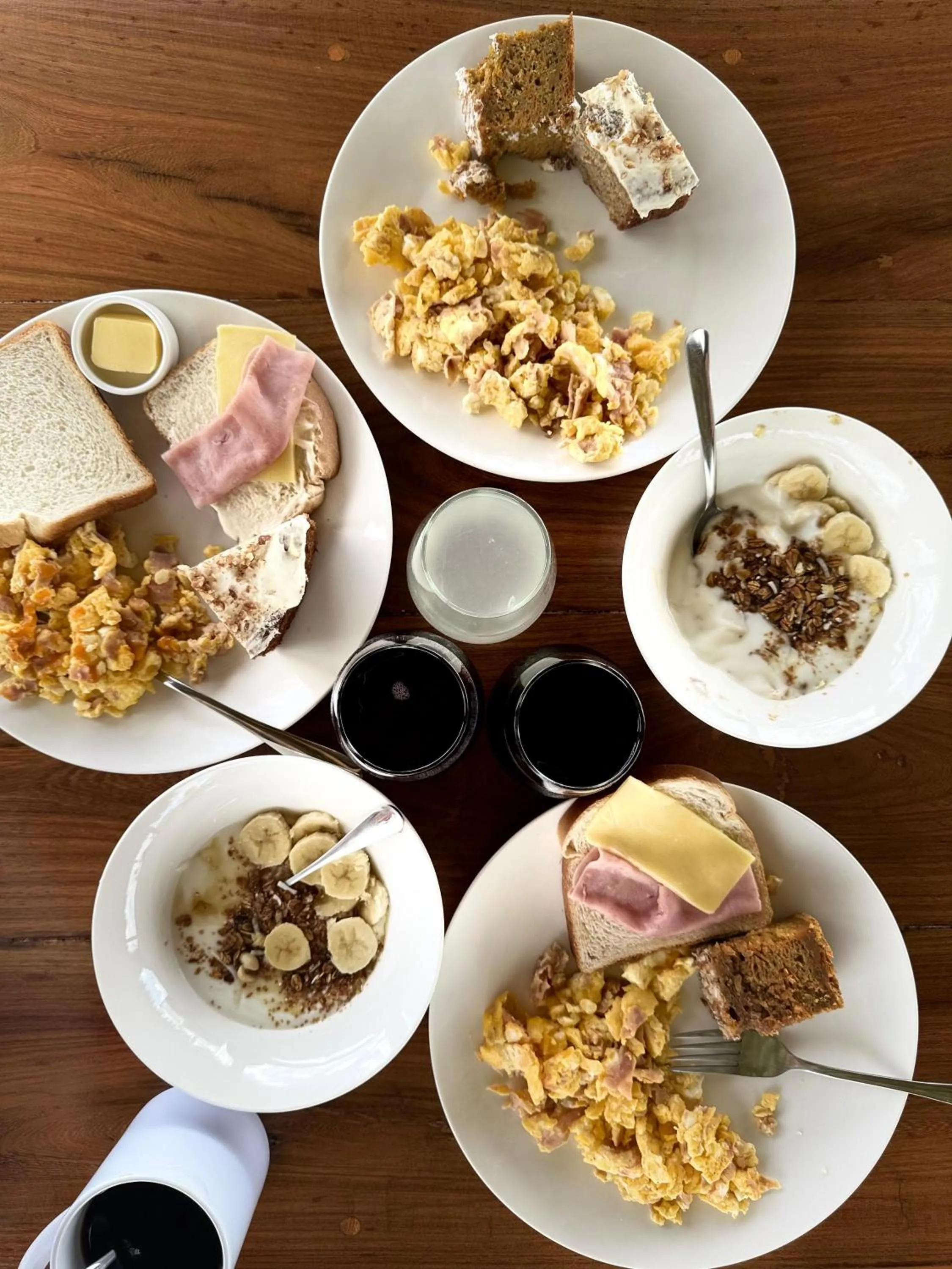 Breakfast in Hotel Solana Bacalar Lakefront