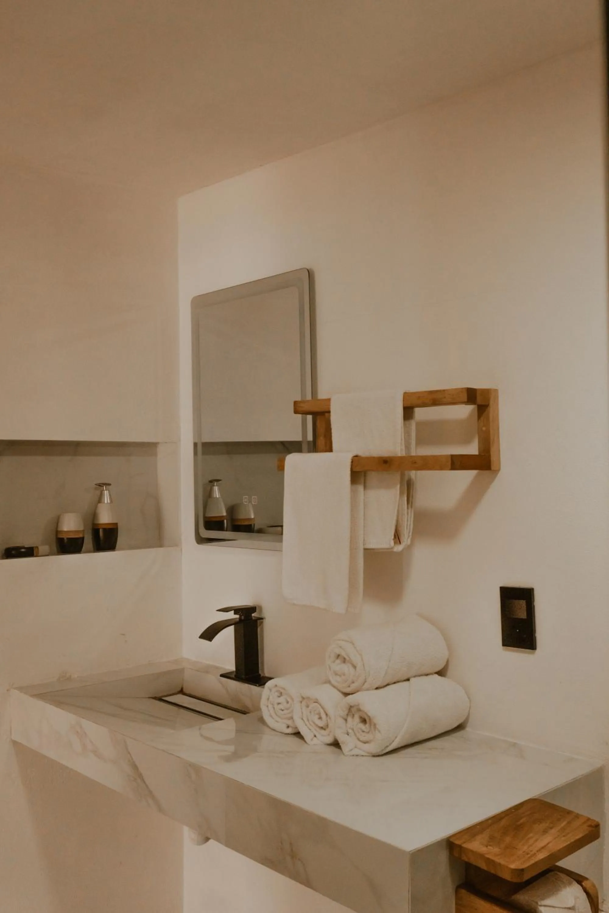 Bathroom in Hotel Solana Bacalar Lakefront