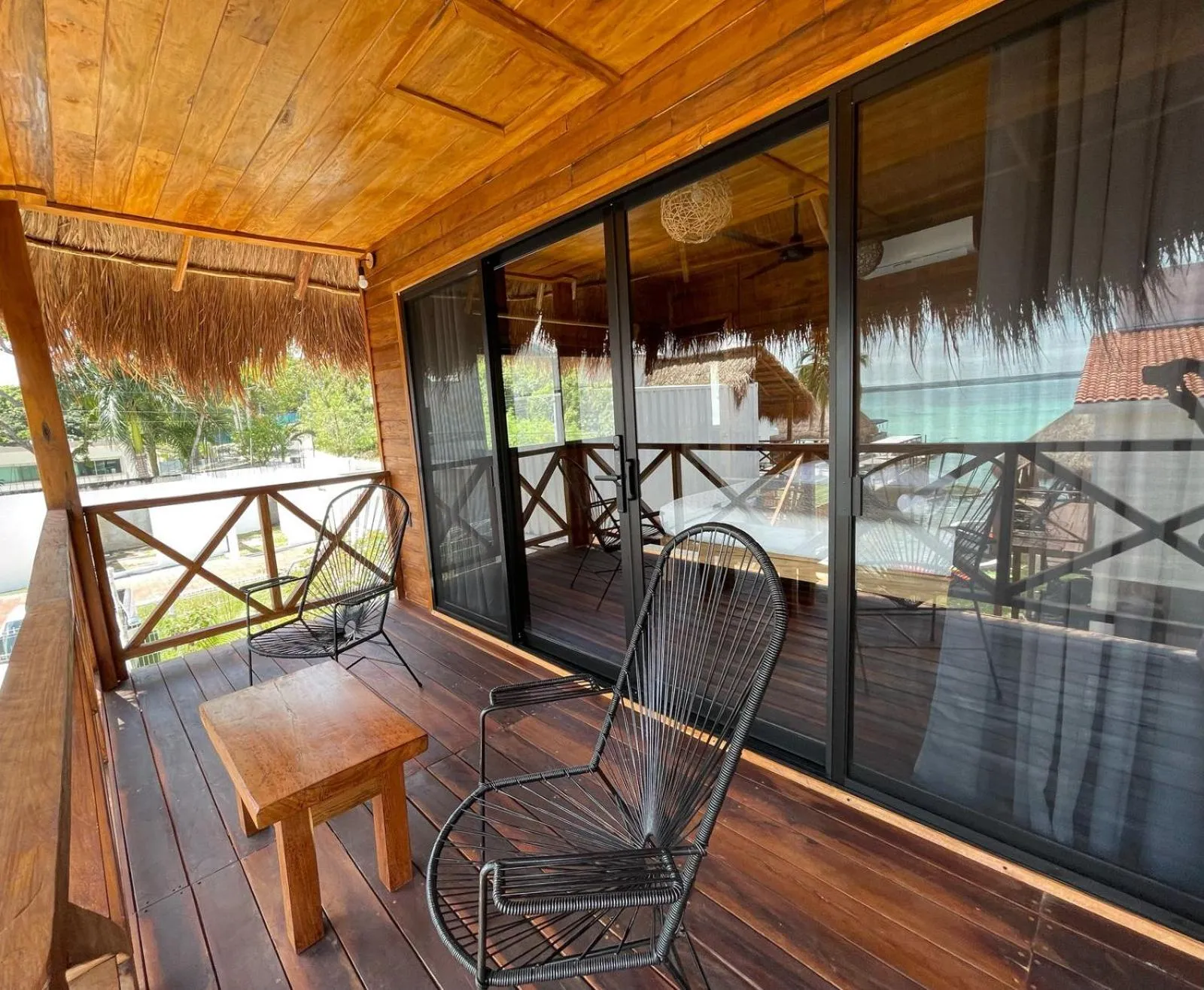Balcony/Terrace in Hotel Solana Bacalar Lakefront