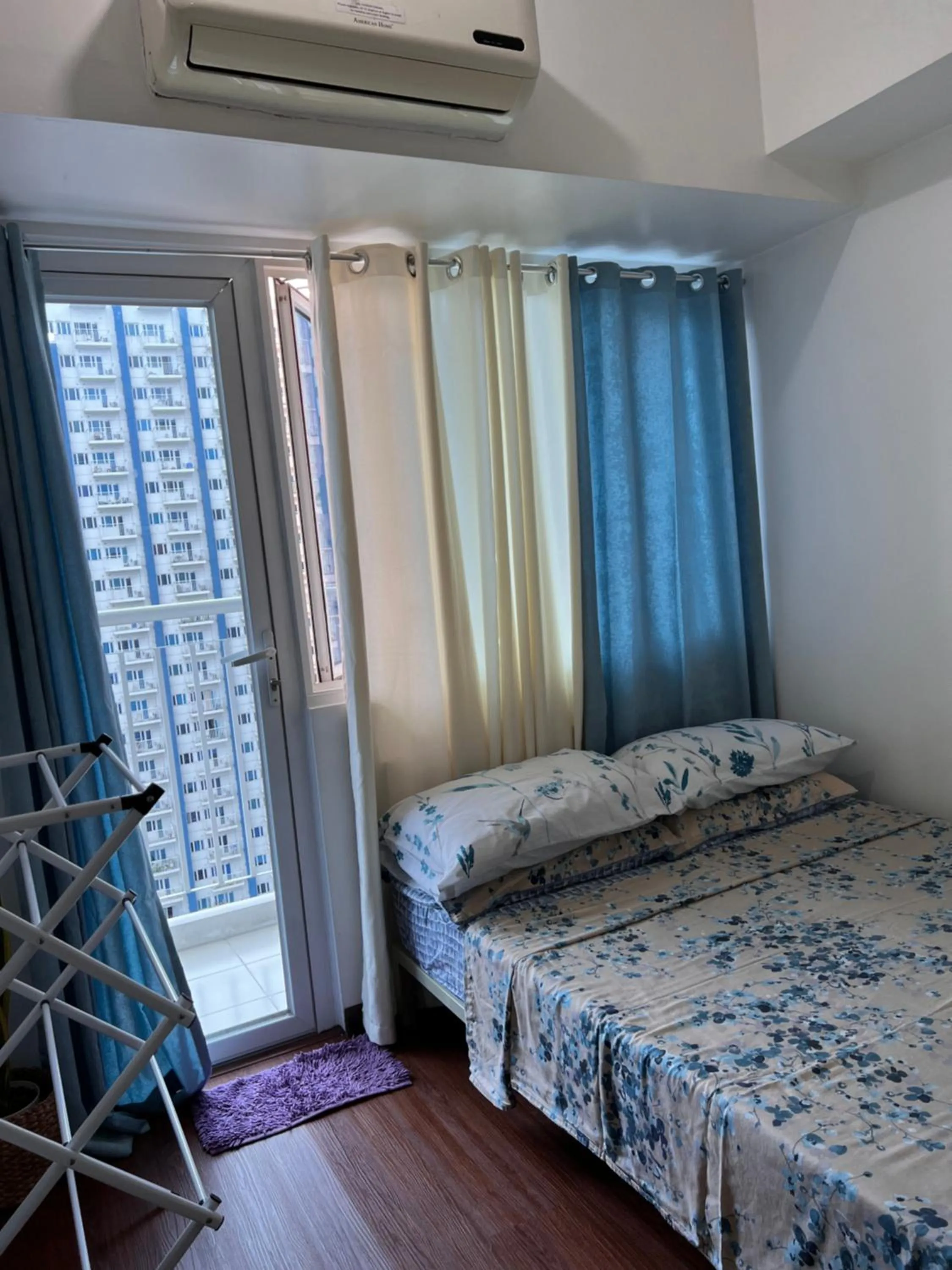 Bed in Studio Units at SM Light Residences Condo Beside Boni MRT Station