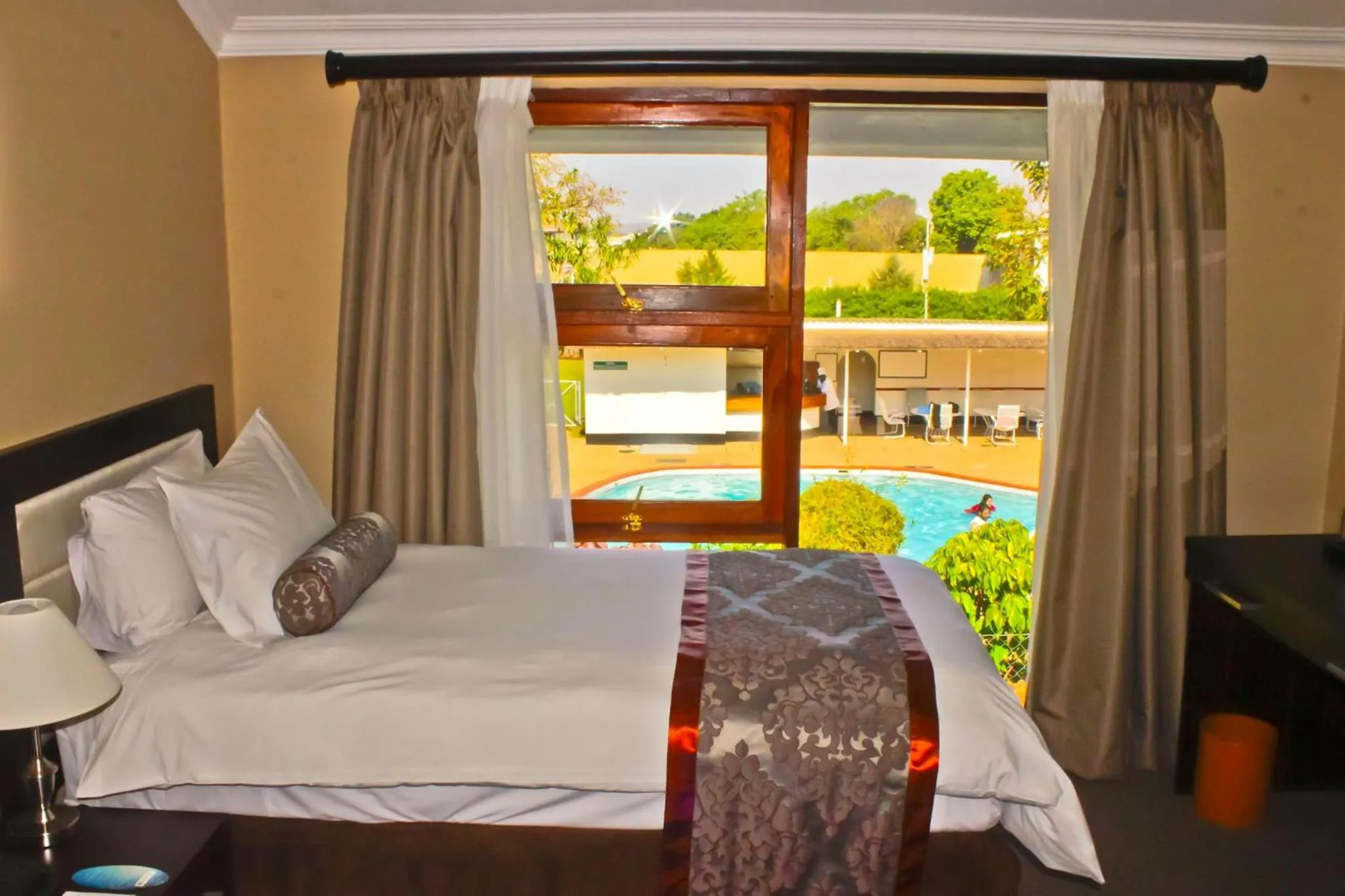 Bed in Sunbird Lilongwe