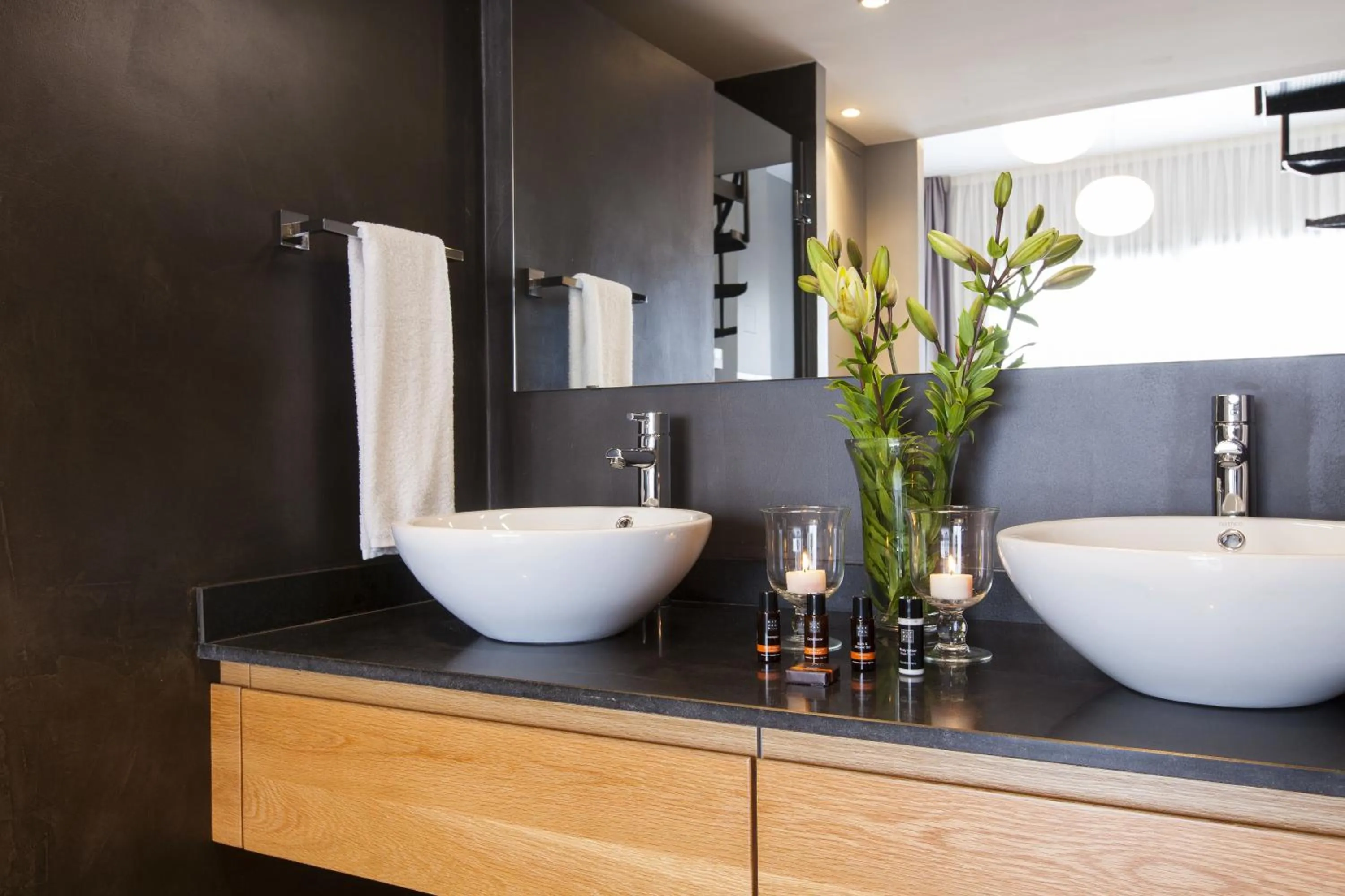 Shower in Kare No Apartments by Sitges Group