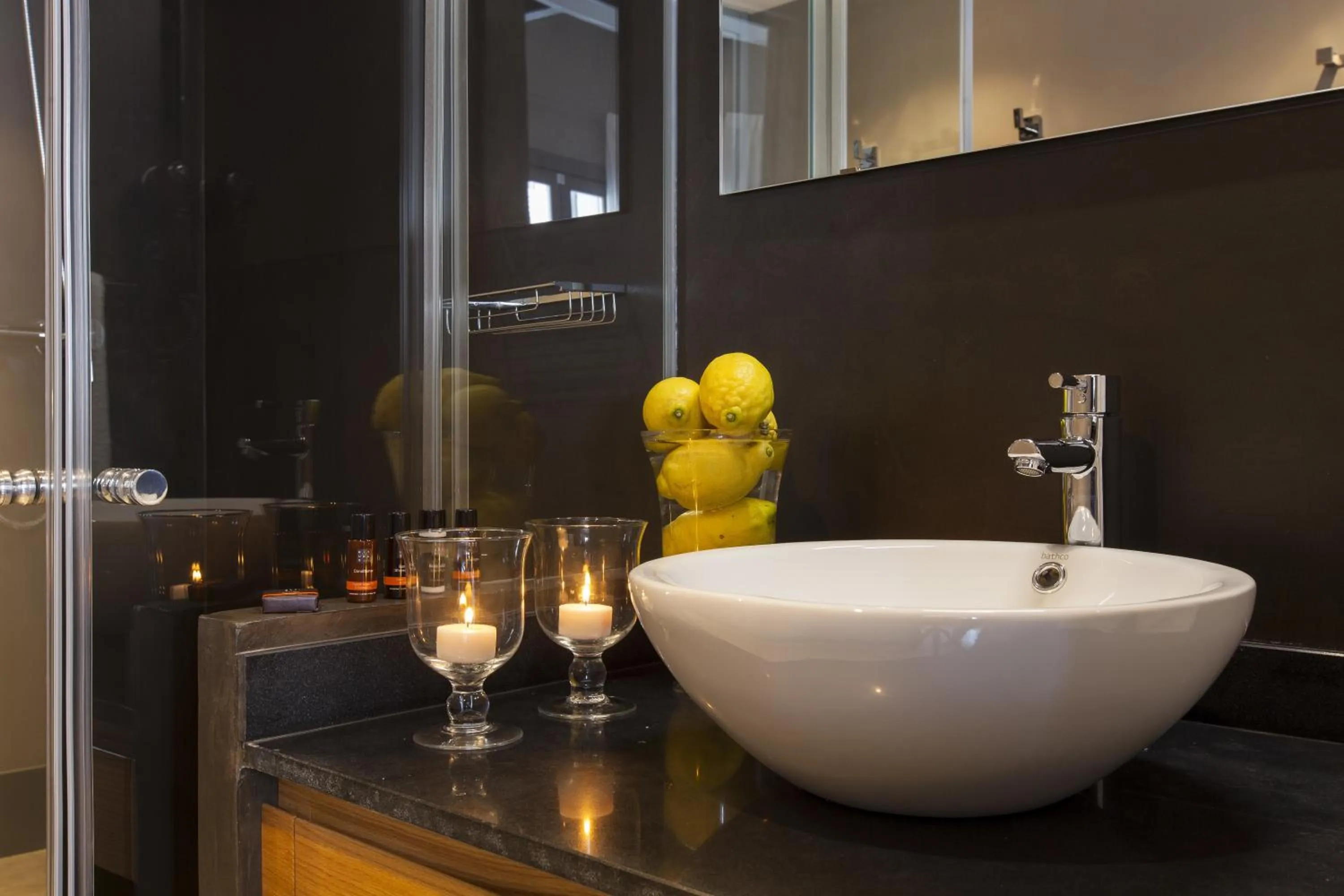 Shower in Kare No Apartments by Sitges Group