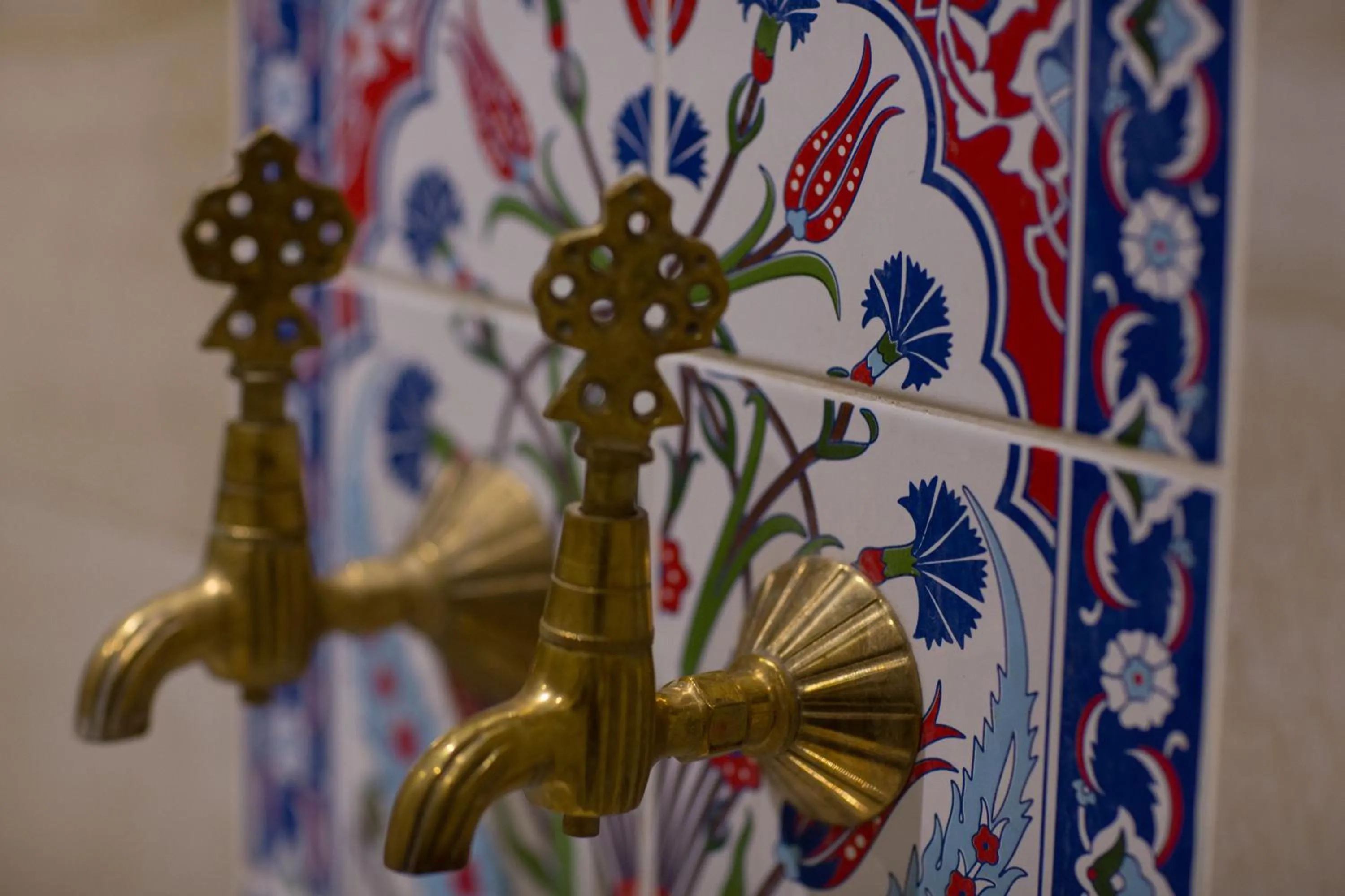 Decorative detail in Ruba Palace Thermal Hotel