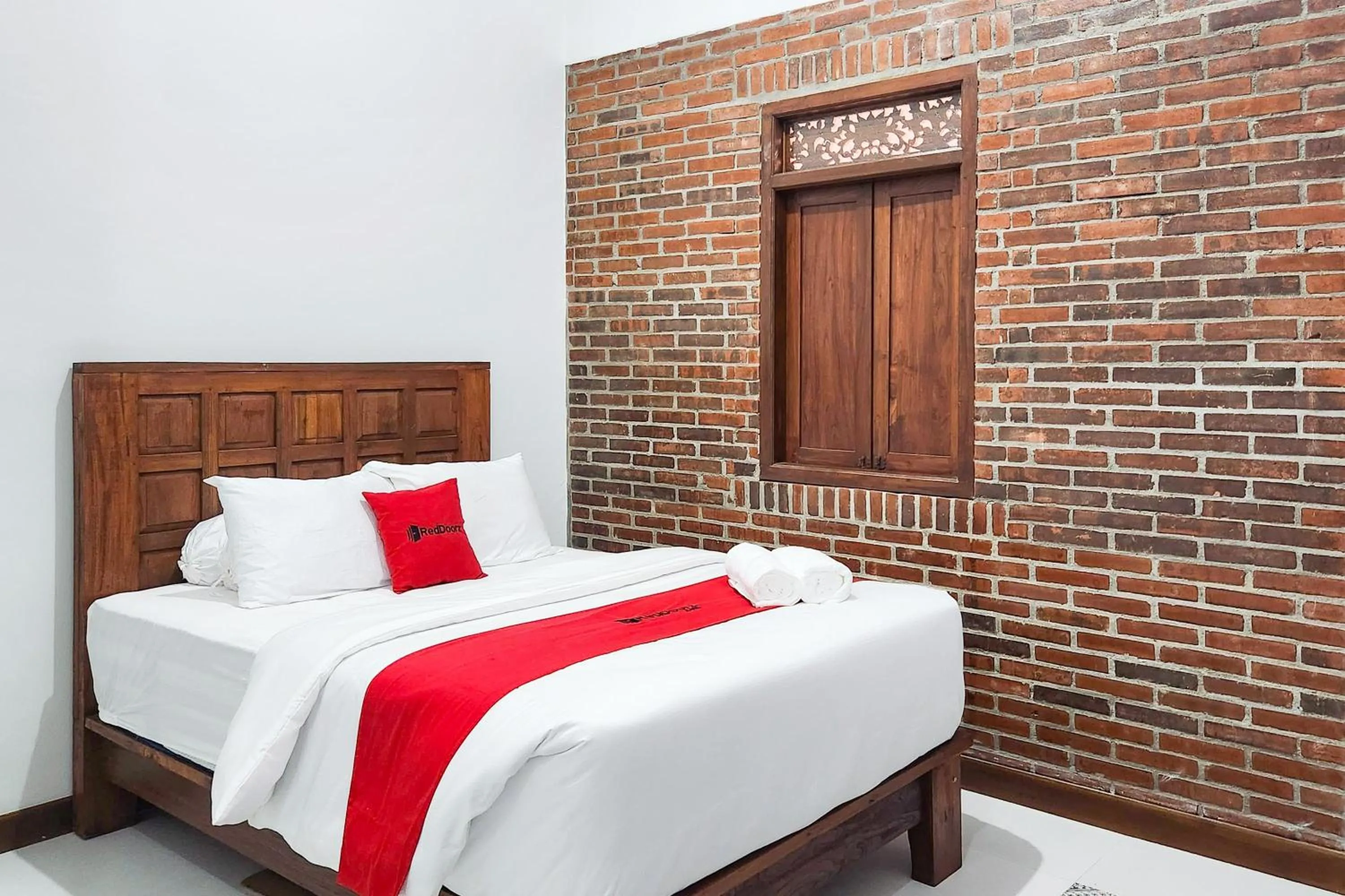 Bedroom, Bed in RedDoorz near Stasiun Sragen