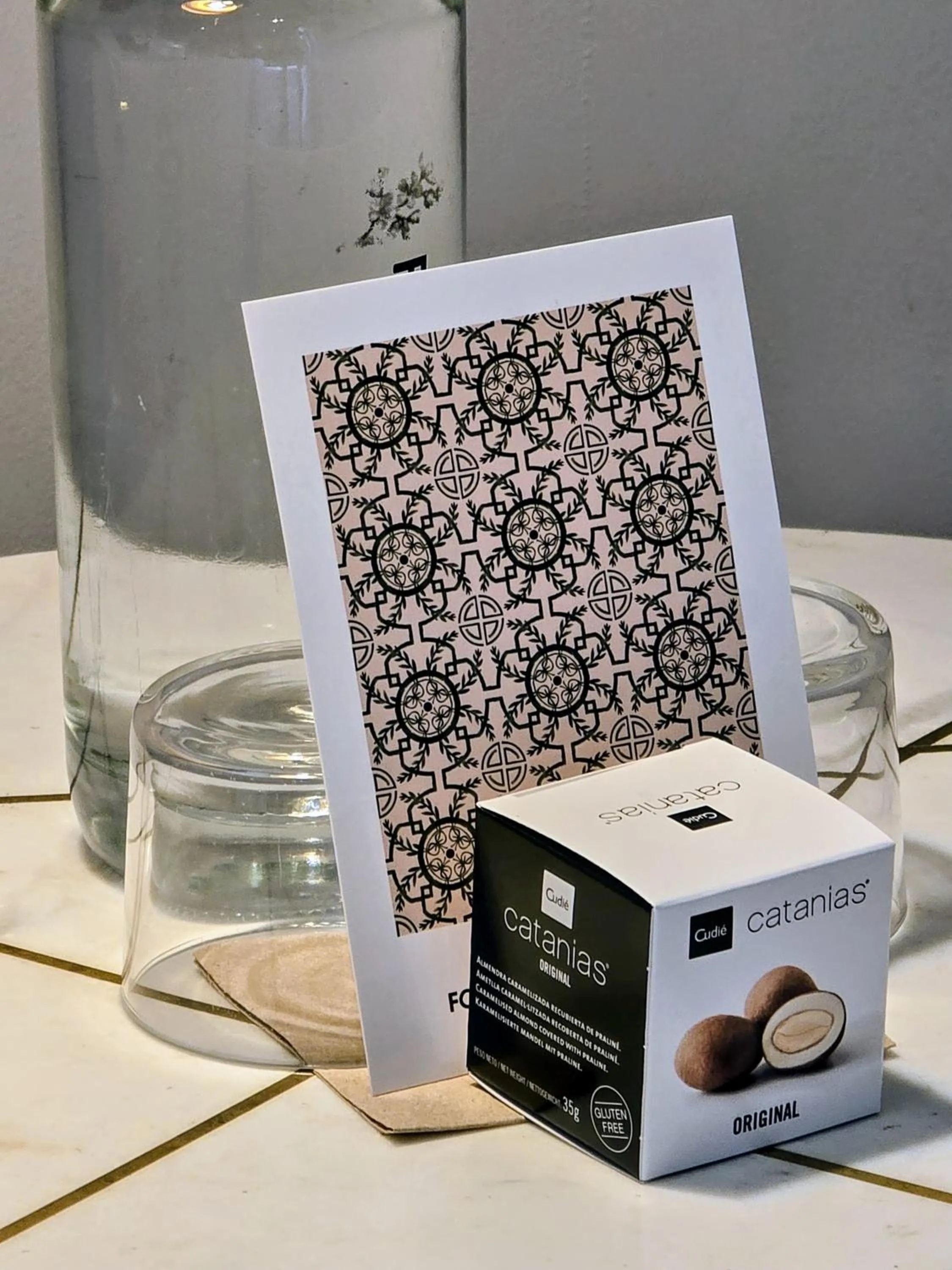 Decorative detail in Forget Me Not Barcelona