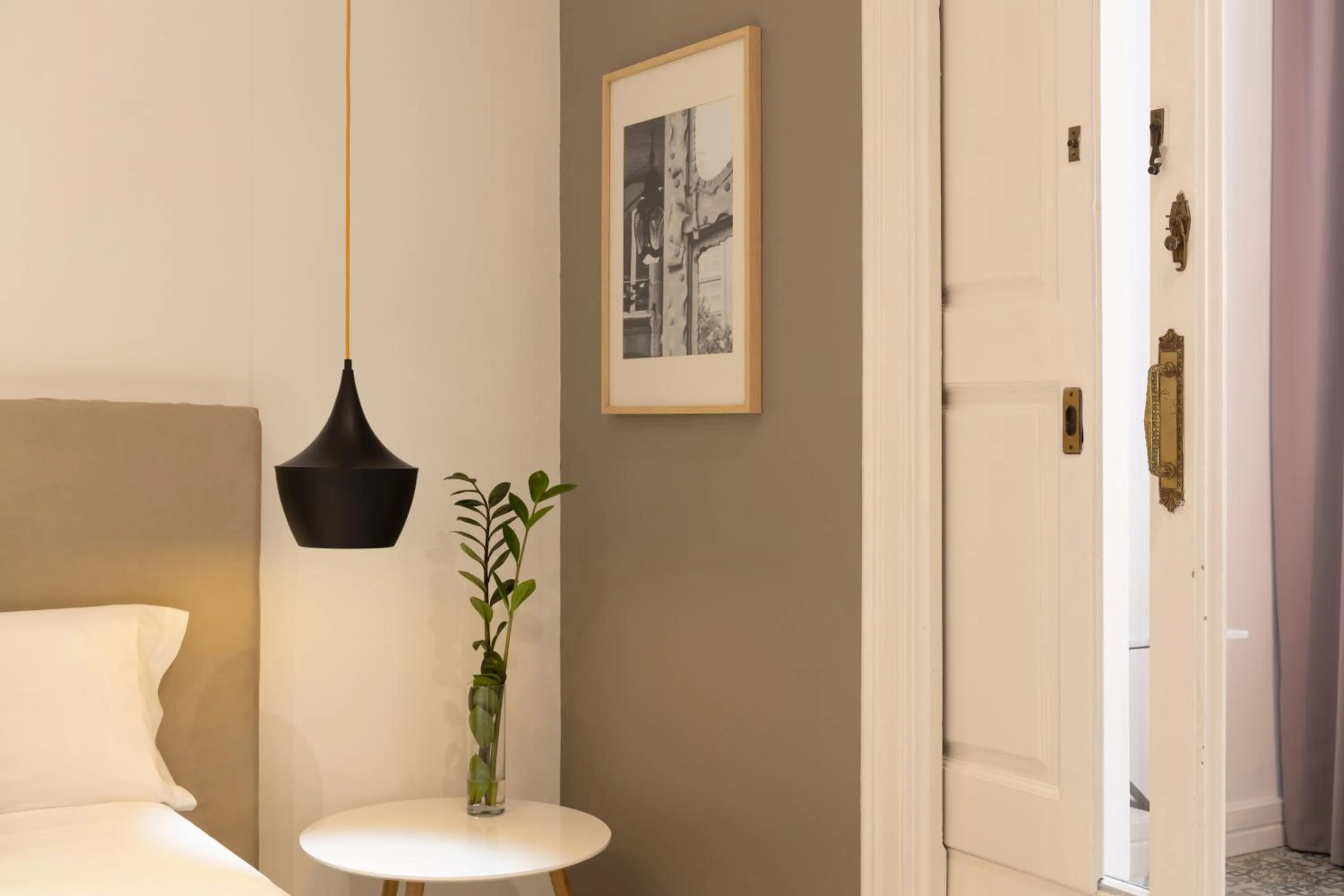 Decorative detail, Bed in Forget Me Not Barcelona