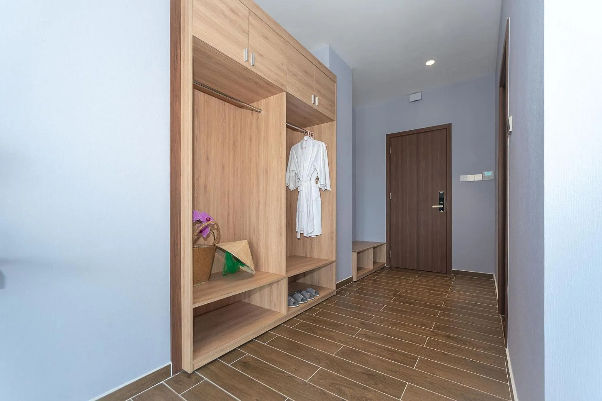 wardrobe in Bamboo Riverside Boutique Hotel