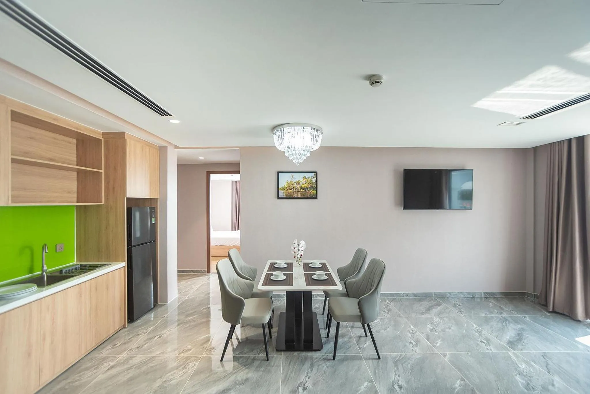 TV and multimedia in Bamboo Riverside Boutique Hotel