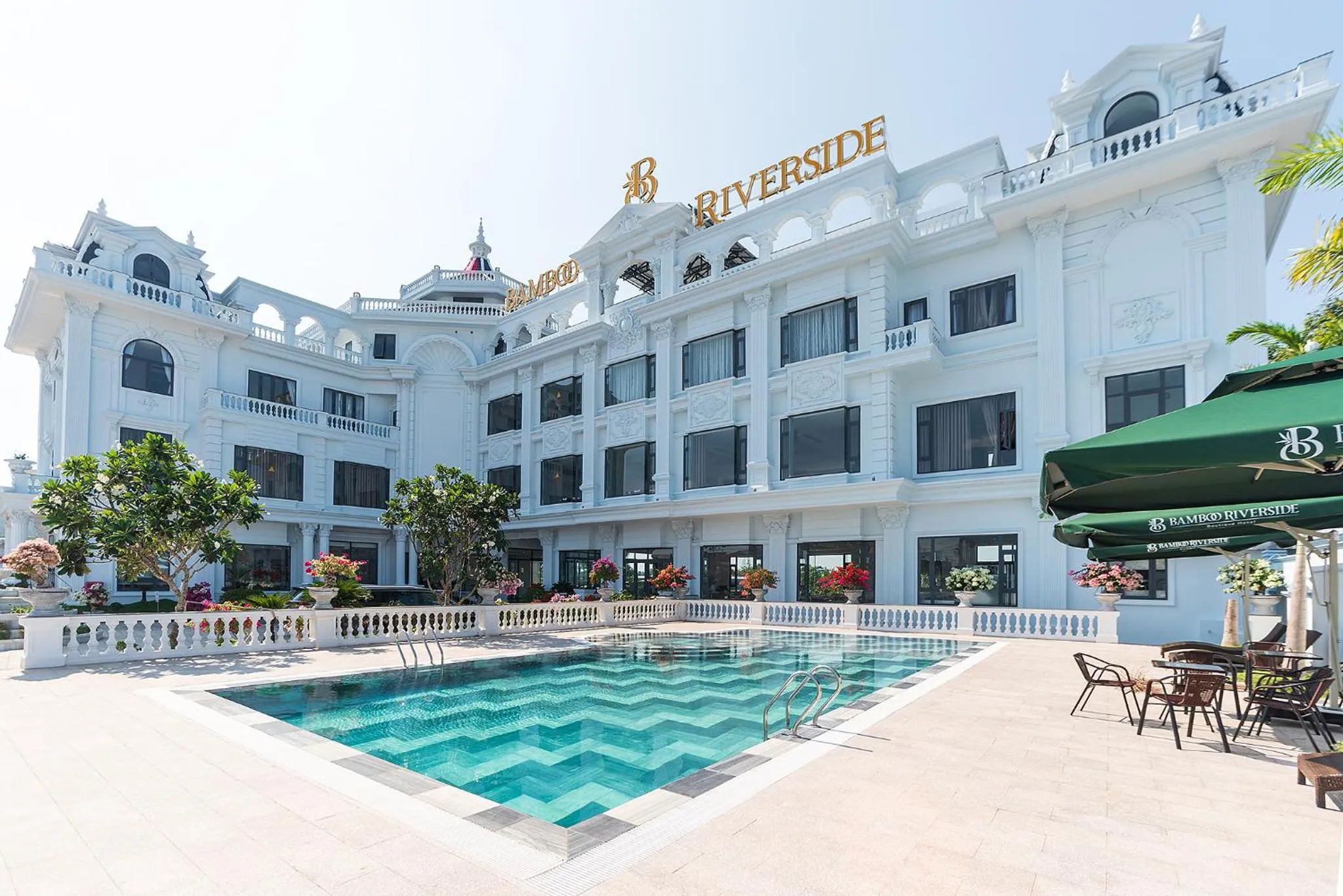 Property building in Bamboo Riverside Boutique Hotel